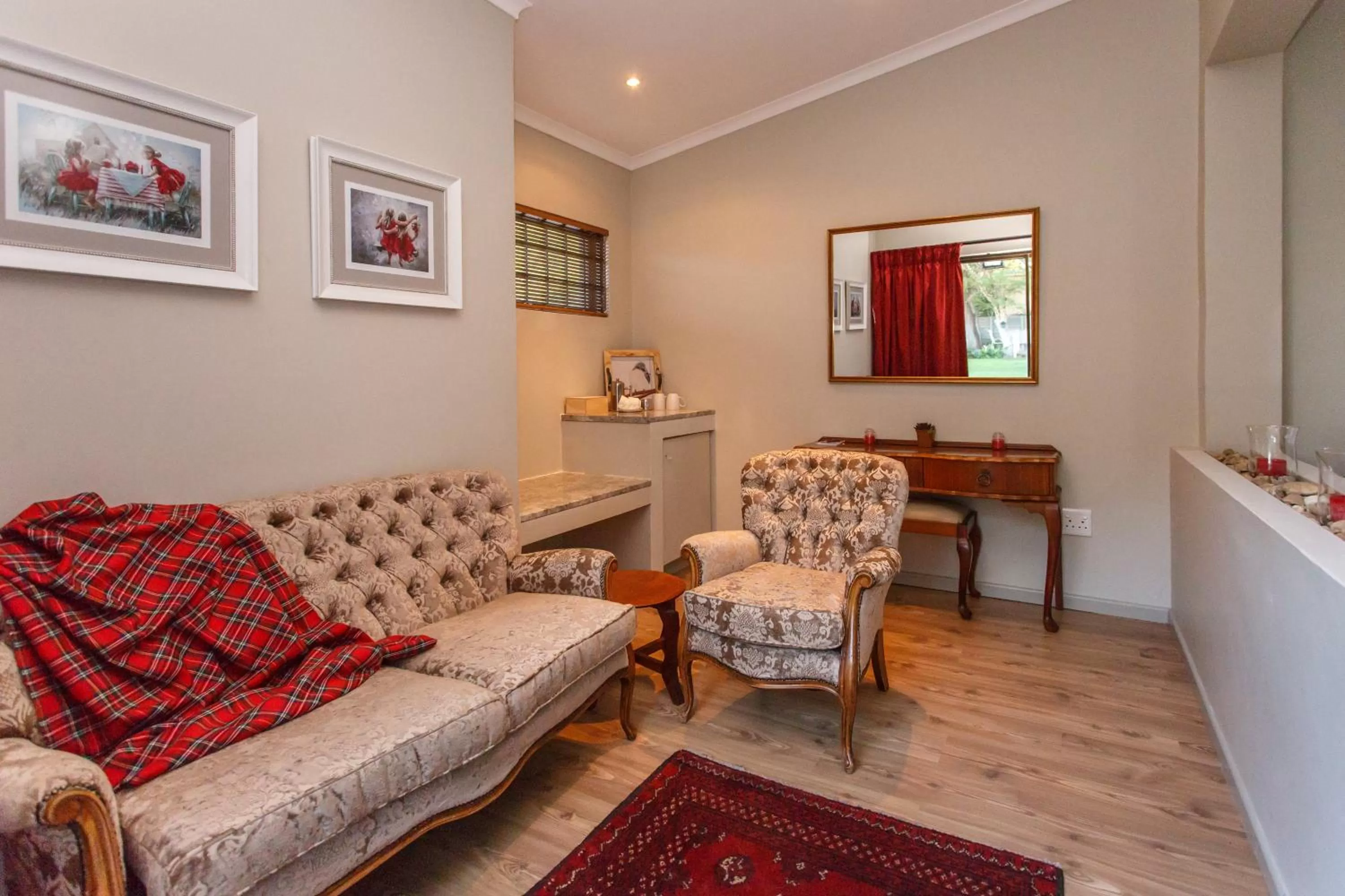 Seating area in Argyll B&B