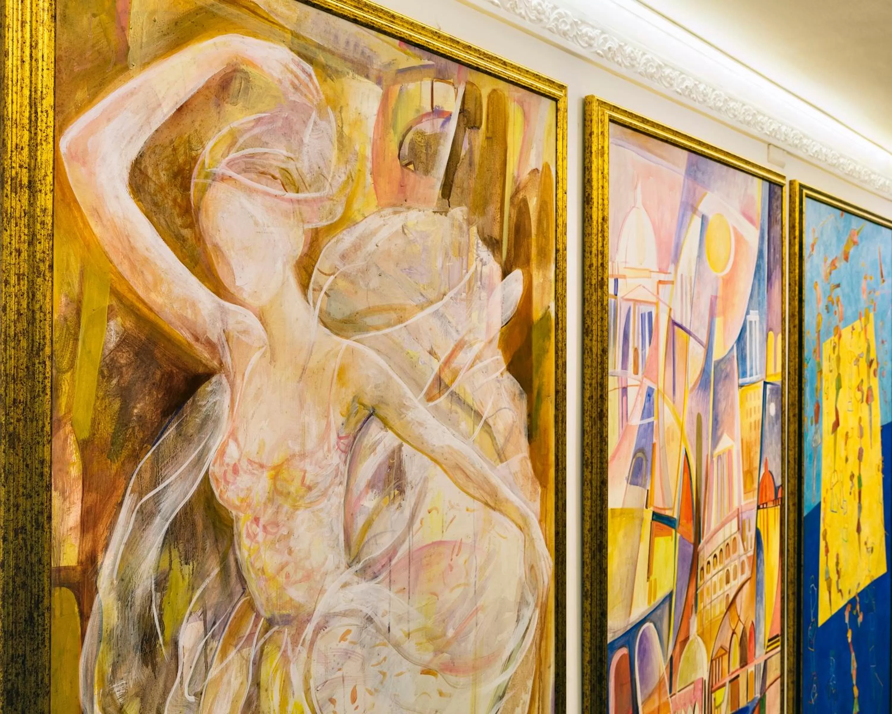 Decorative detail in Hotel Art Resort Galleria Umberto