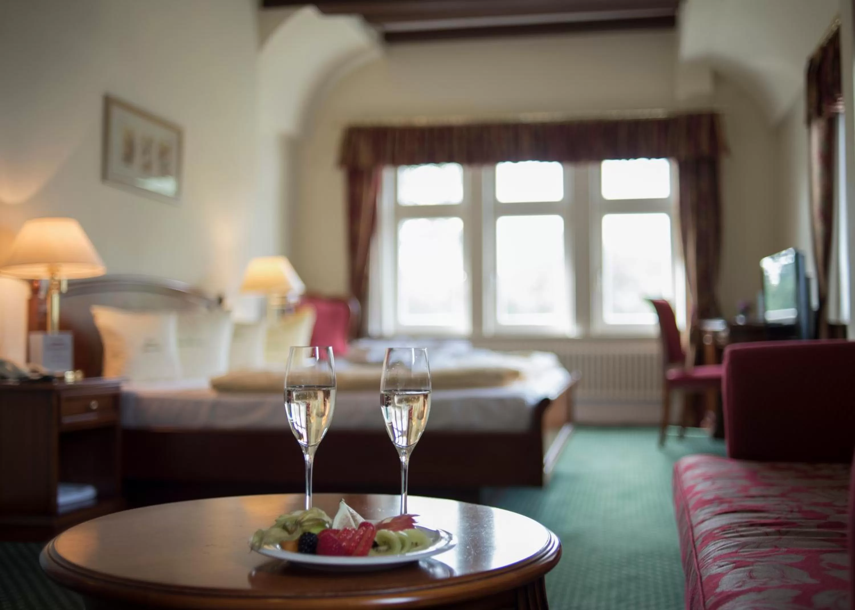 Photo of the whole room, Bed in Haus Hainstein