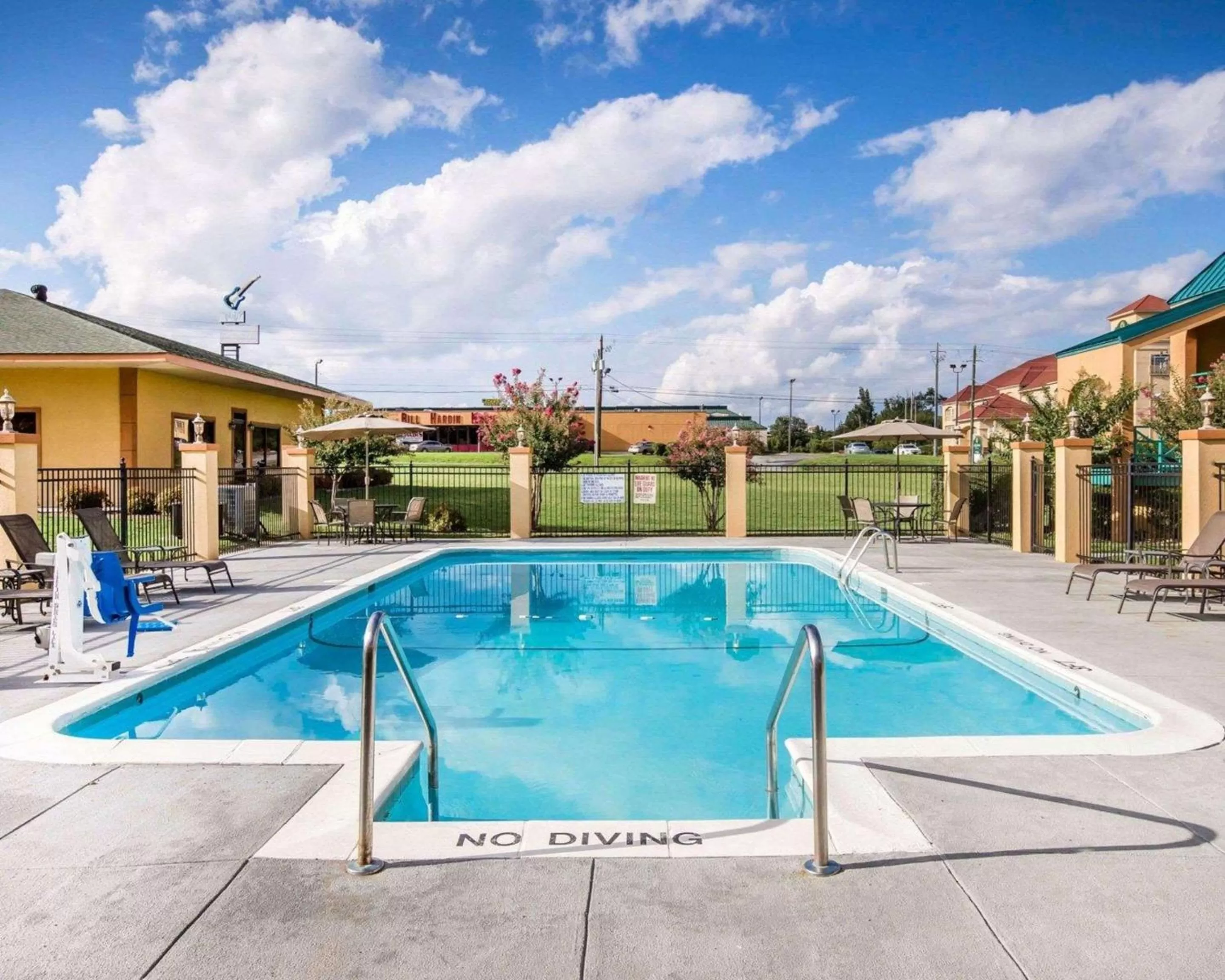 On site in Quality Inn Macon West