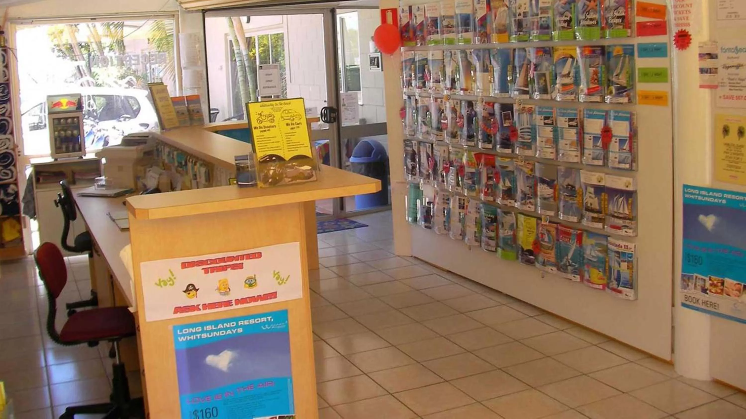 Lobby or reception in Whitsunday on The Beach