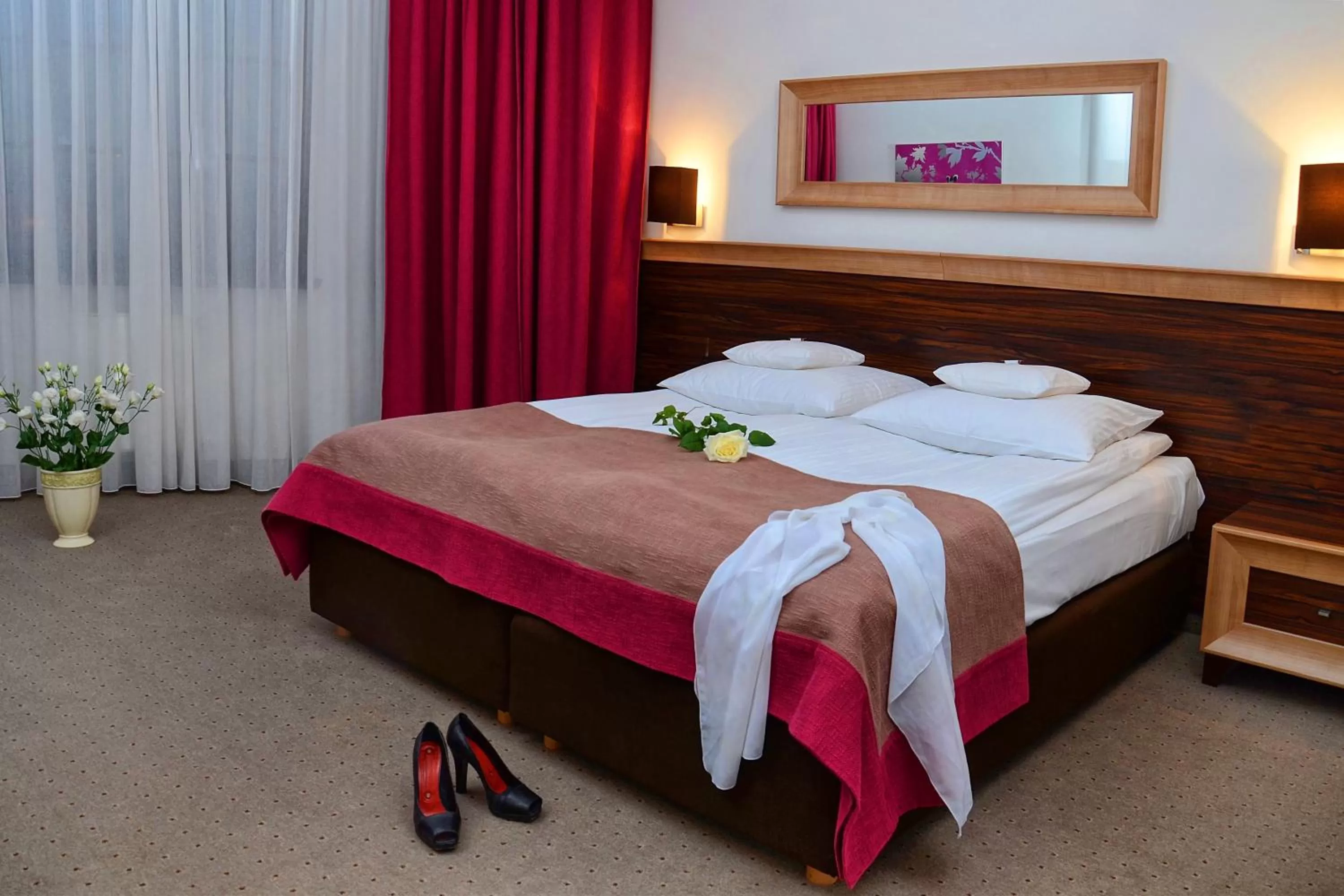 Bedroom, Bed in Stary Tartak