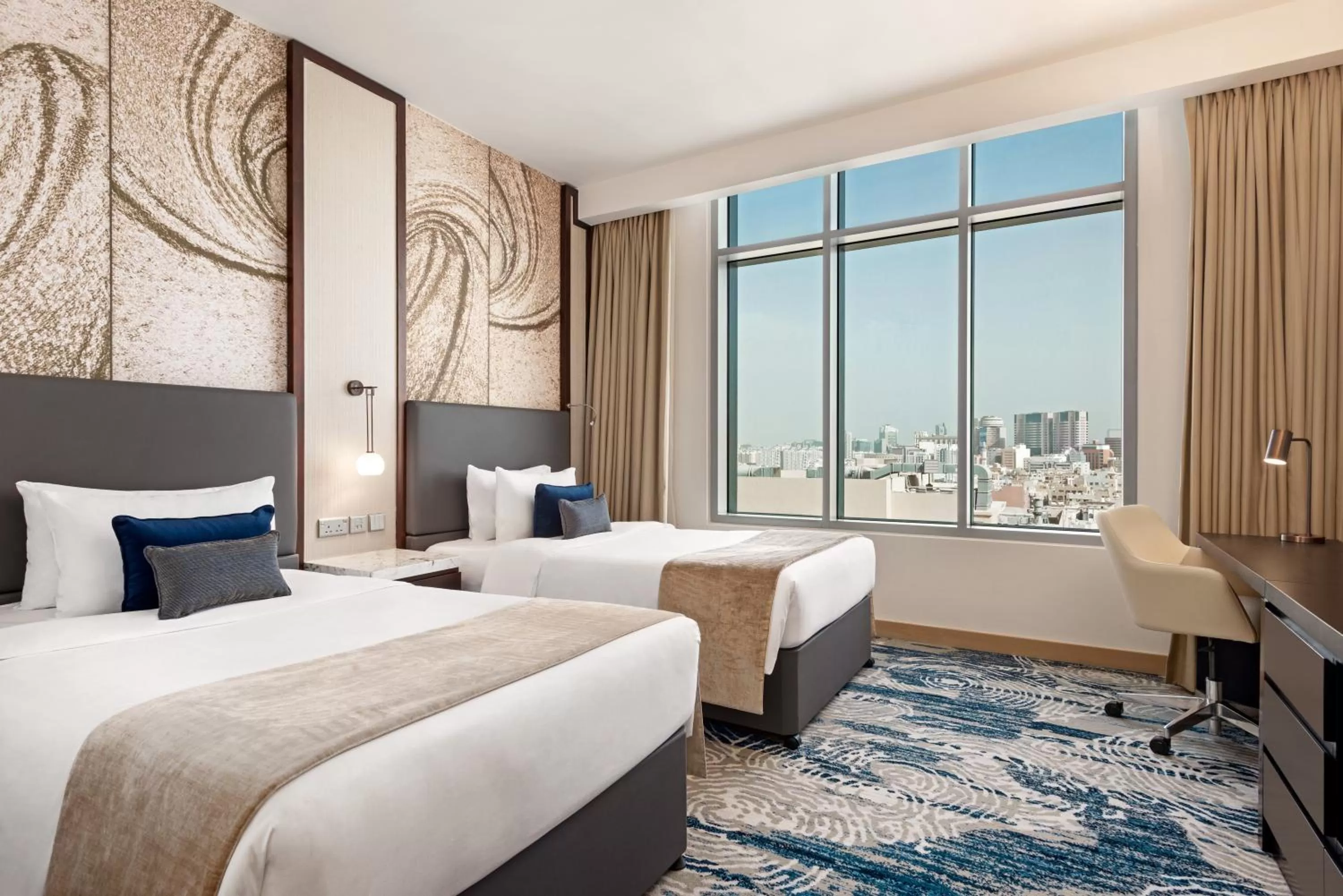 City view in Wyndham Dubai Deira