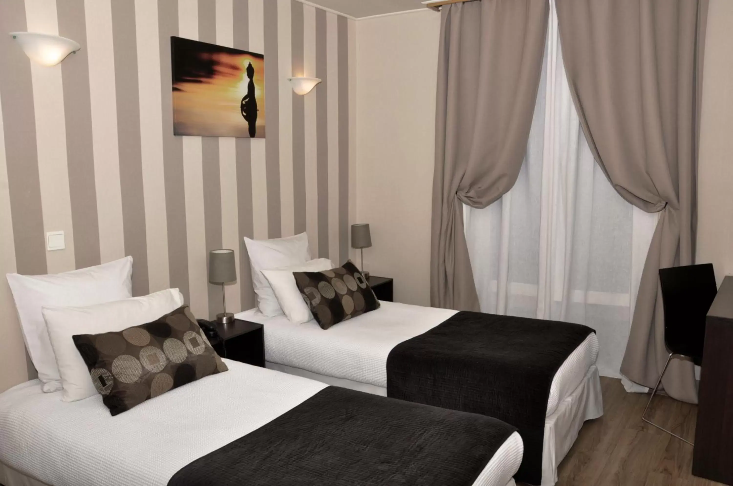 Twin Room in Hôtel du Mont Blanc Twin Room in Hôtel du Mont Blanc