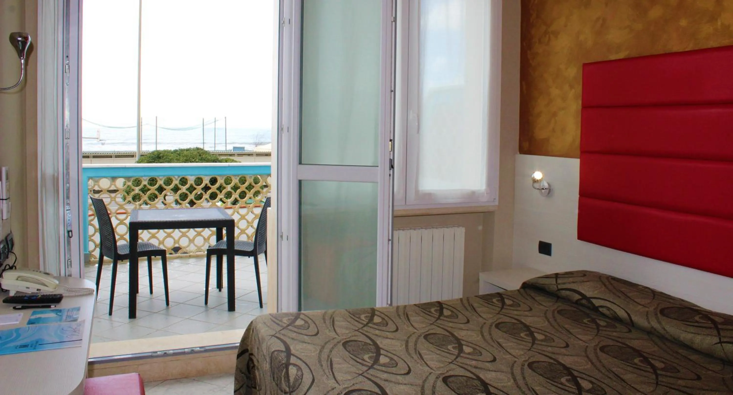 Bed in Hotel Eco Del Mare