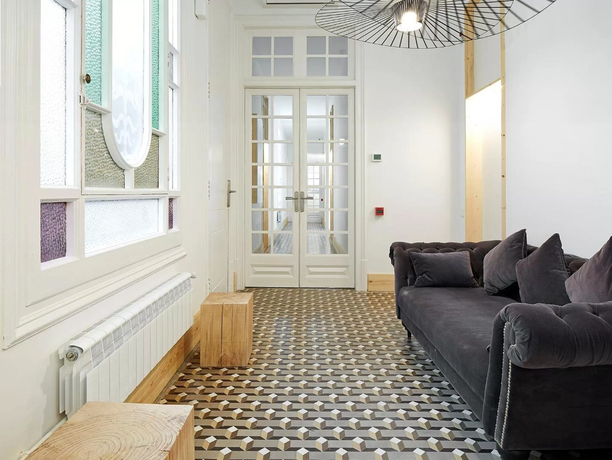 Seating area in La Casa de Antonio Boutique Rooms