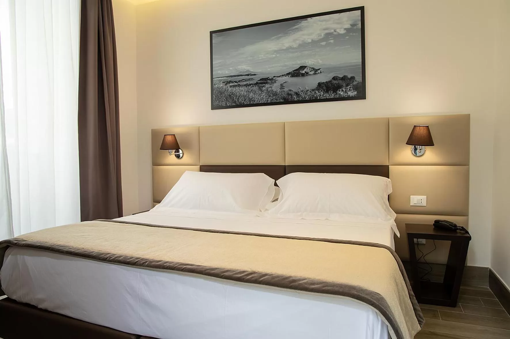 Bed in Hotel Palazzo Argenta