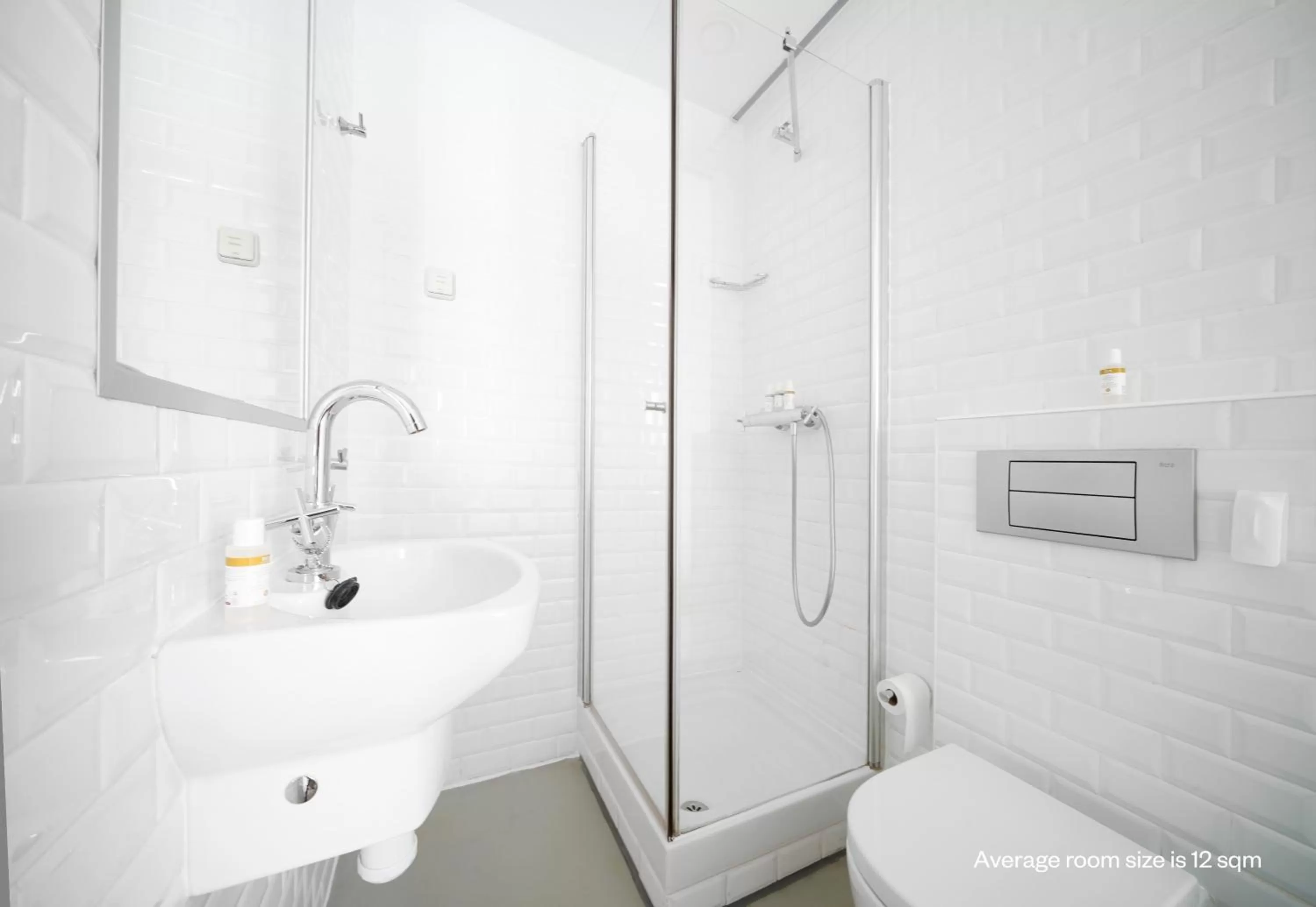 Bathroom in Numa Madrid Script