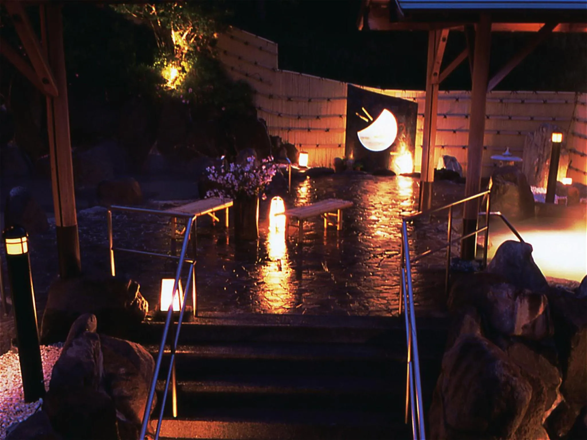 Hot Spring Bath in Hakonenomori Okada