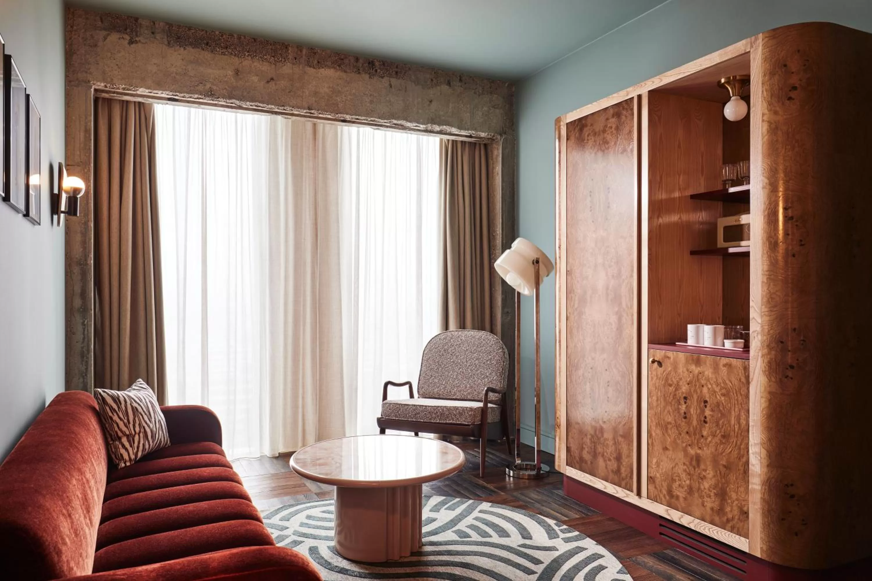 Seating area in The Hoxton, Brussels