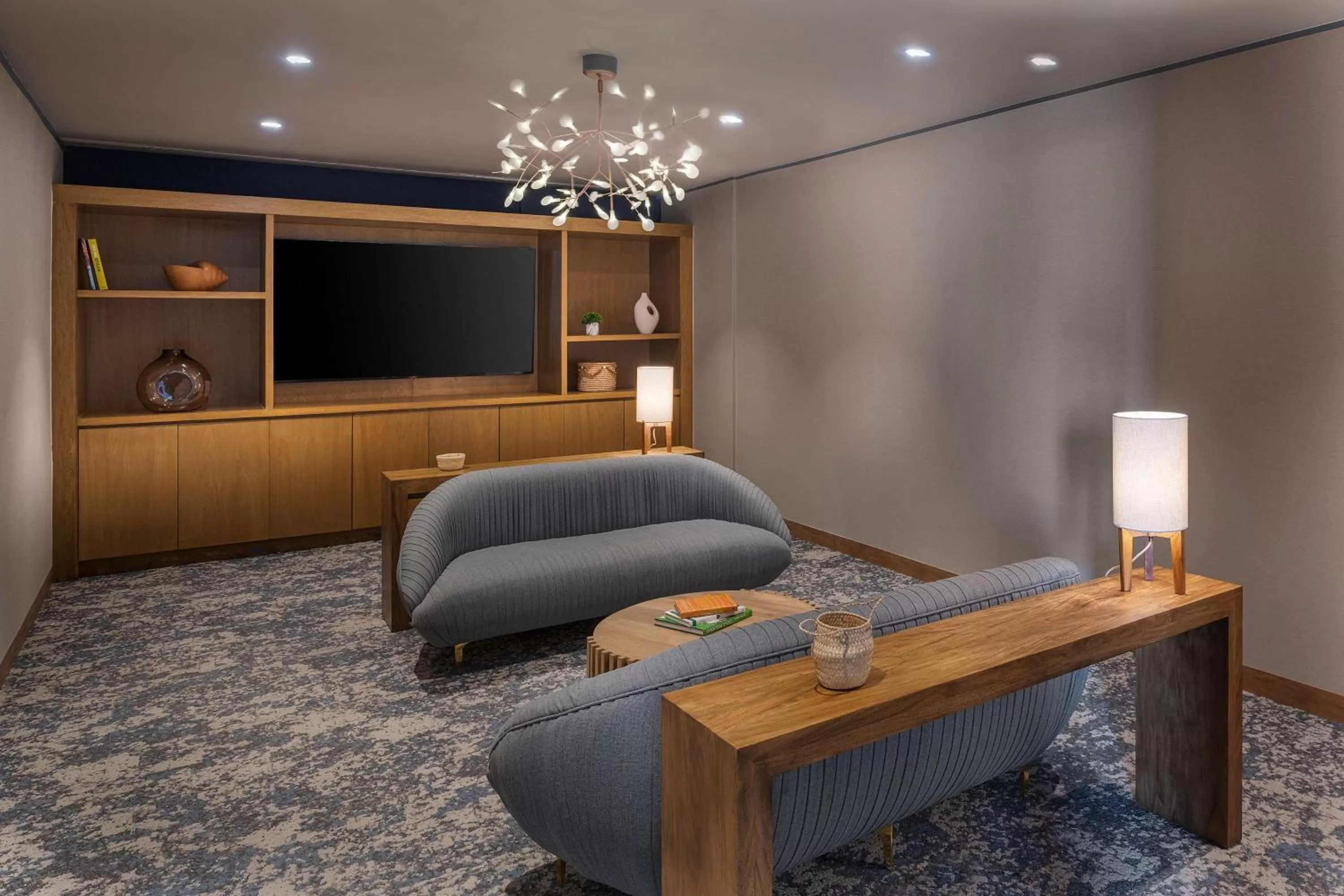 Lobby or reception in Hilton Garden Inn Cancun Airport