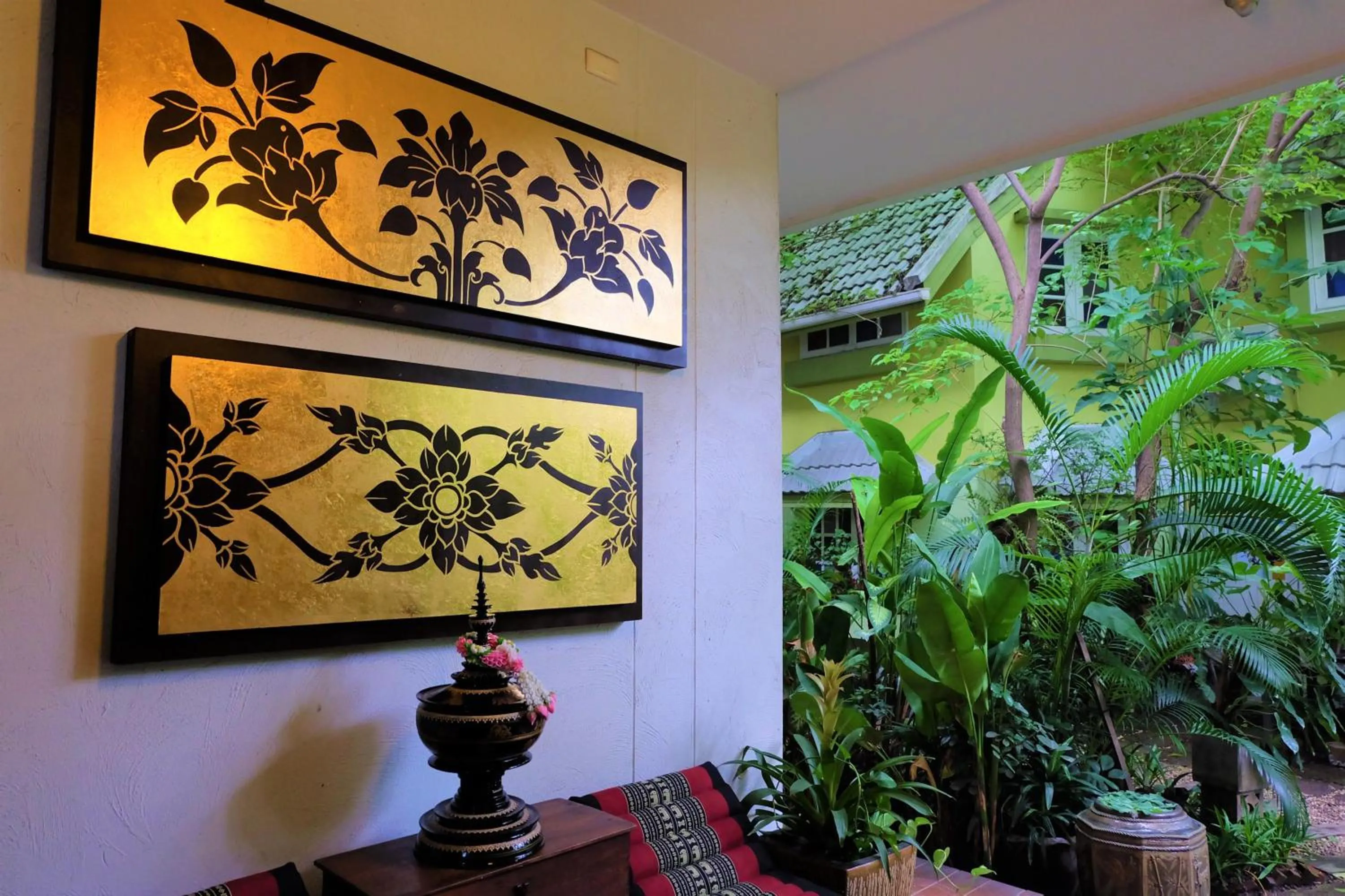 Decorative detail in The Twenty Lodge