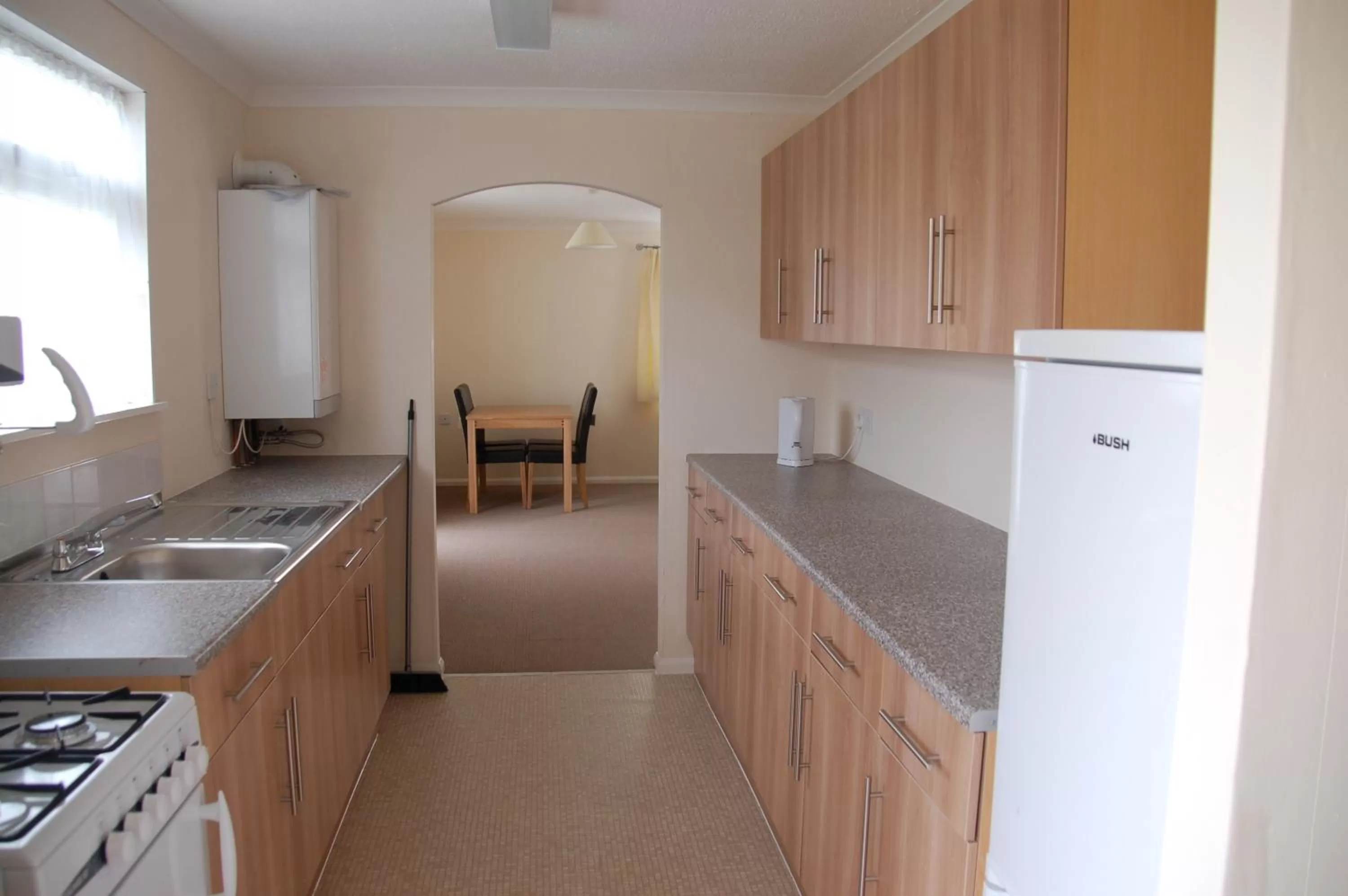 Kitchen or kitchenette in Warrens Village Motel and Self Catering