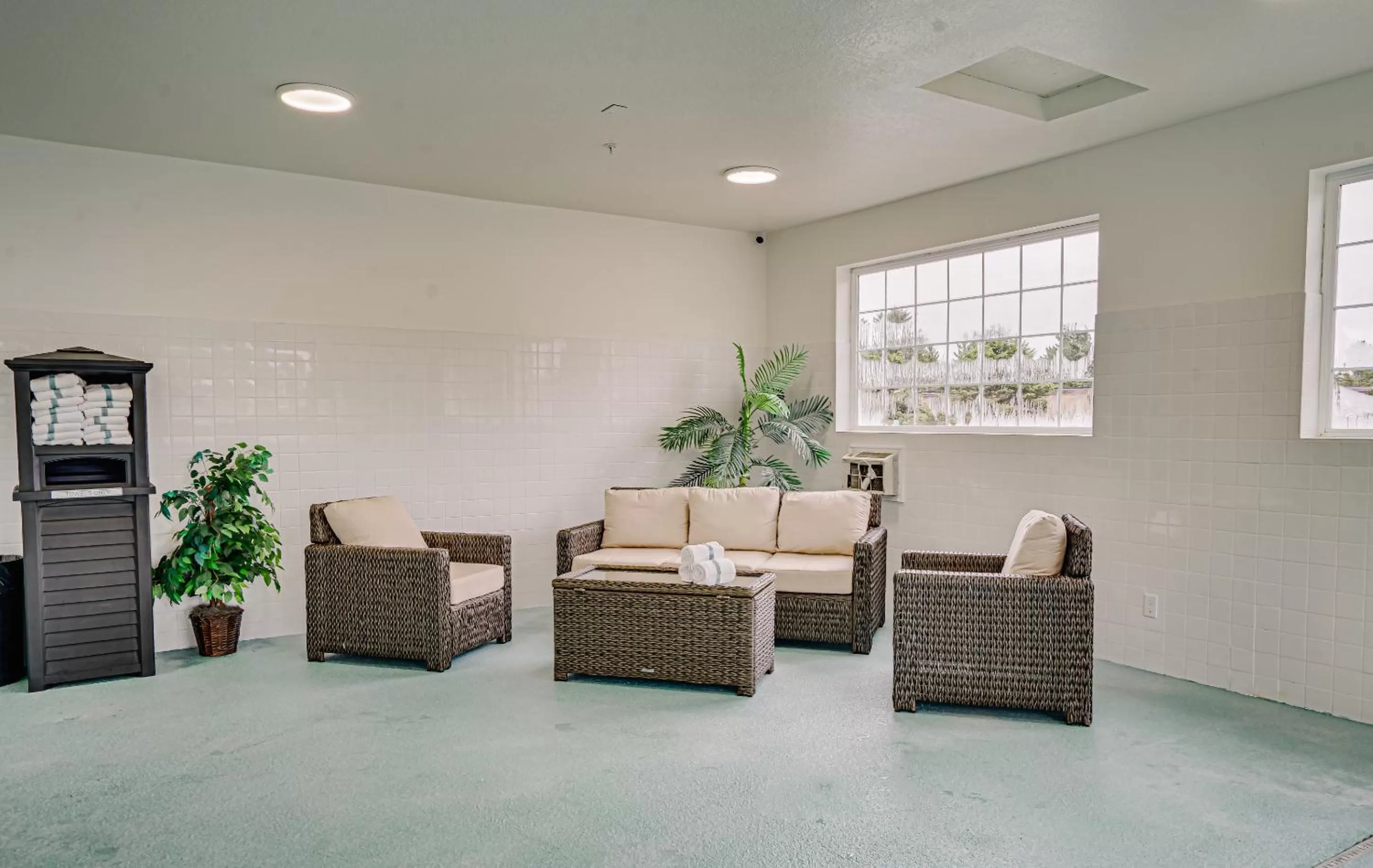 Seating area in The Ashley Inn & Suites
