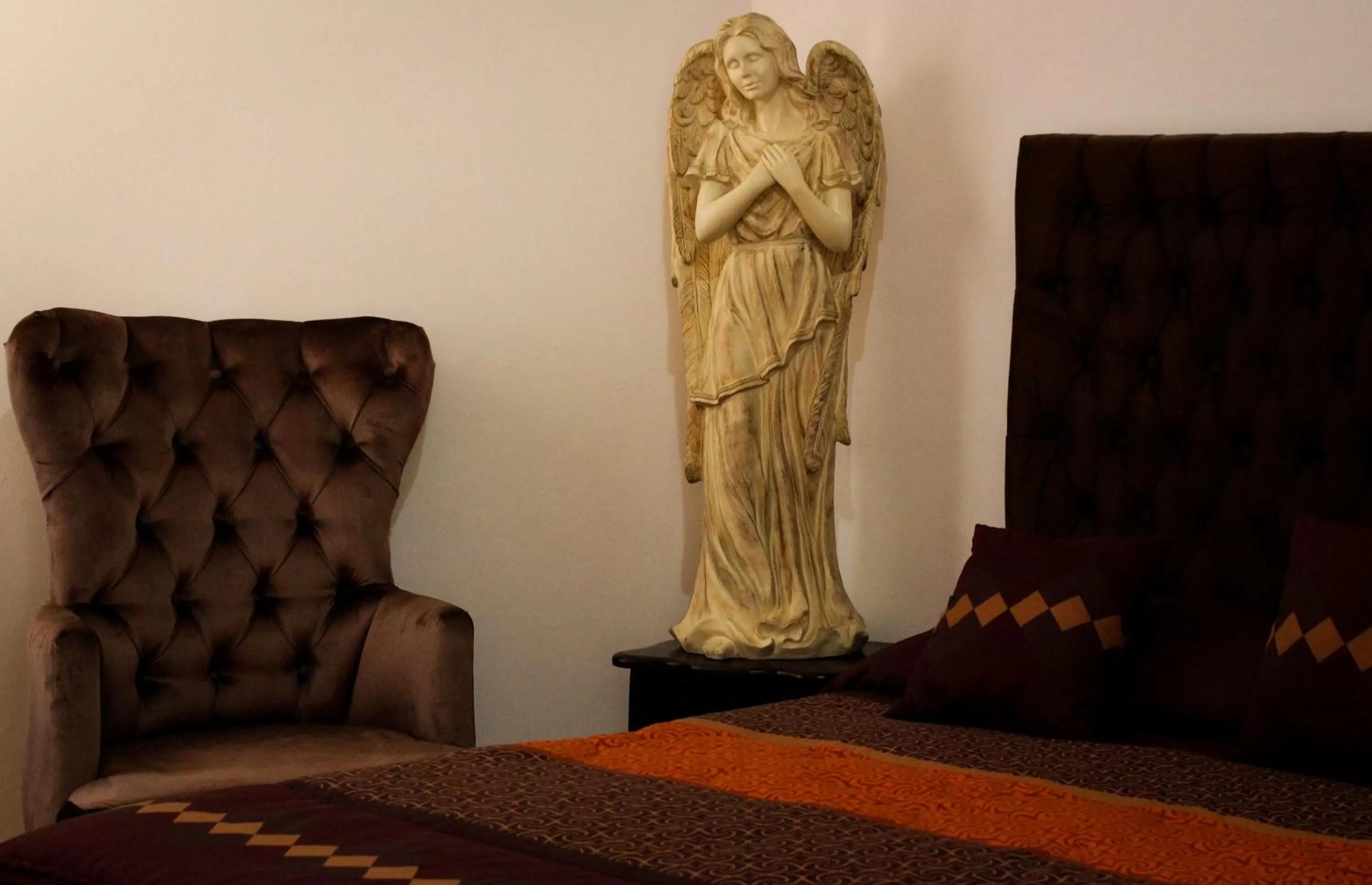 Bed in Hotel & Balneario Los Angeles