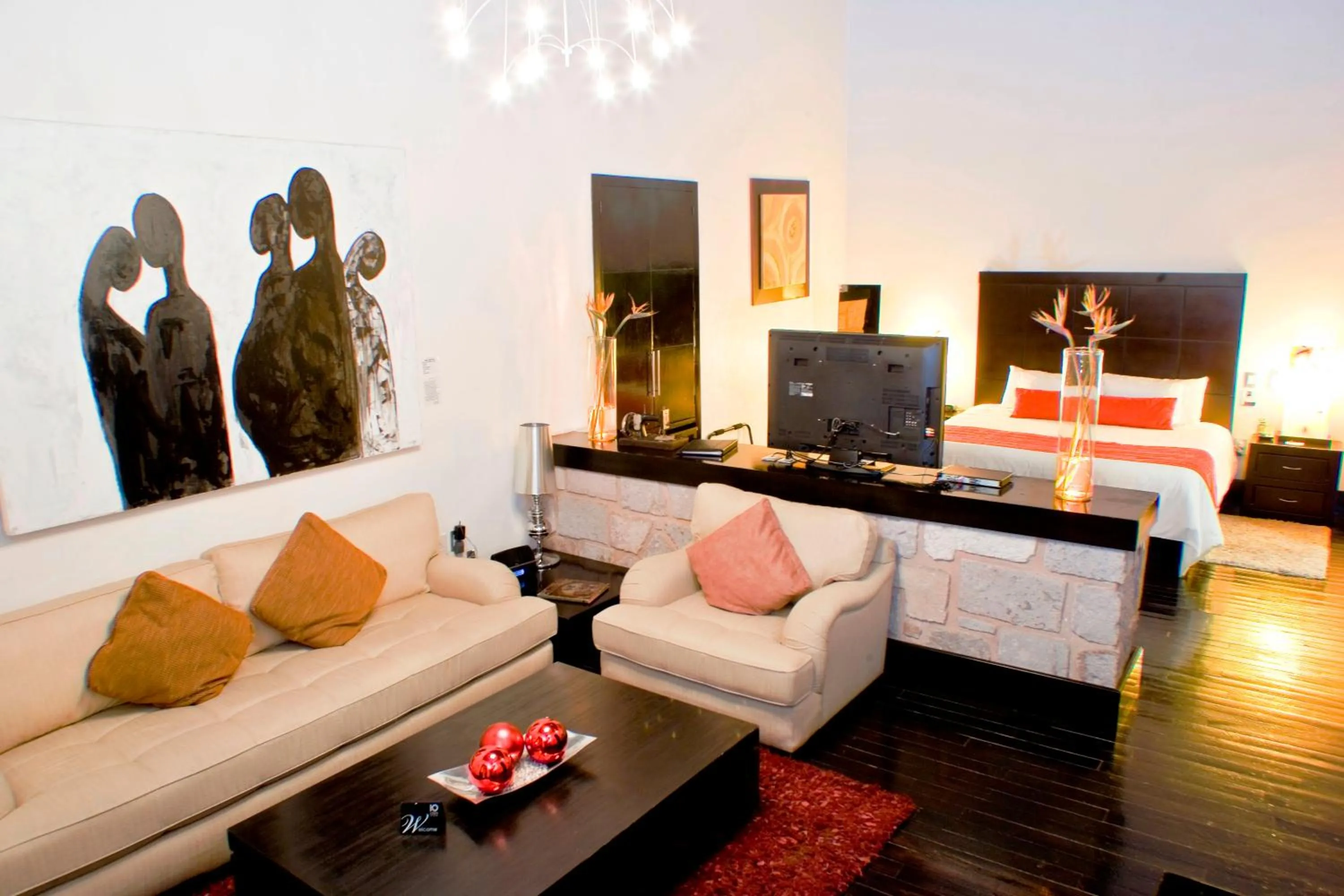 Living room in Cantera 10 Hotel Boutique