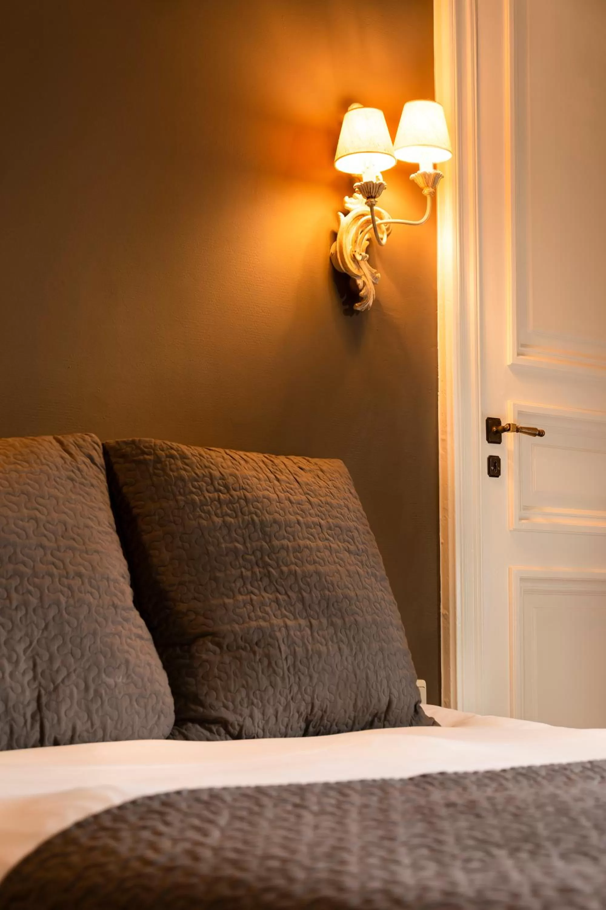 Bed in B&B 't Kasteel & 't Koetshuys