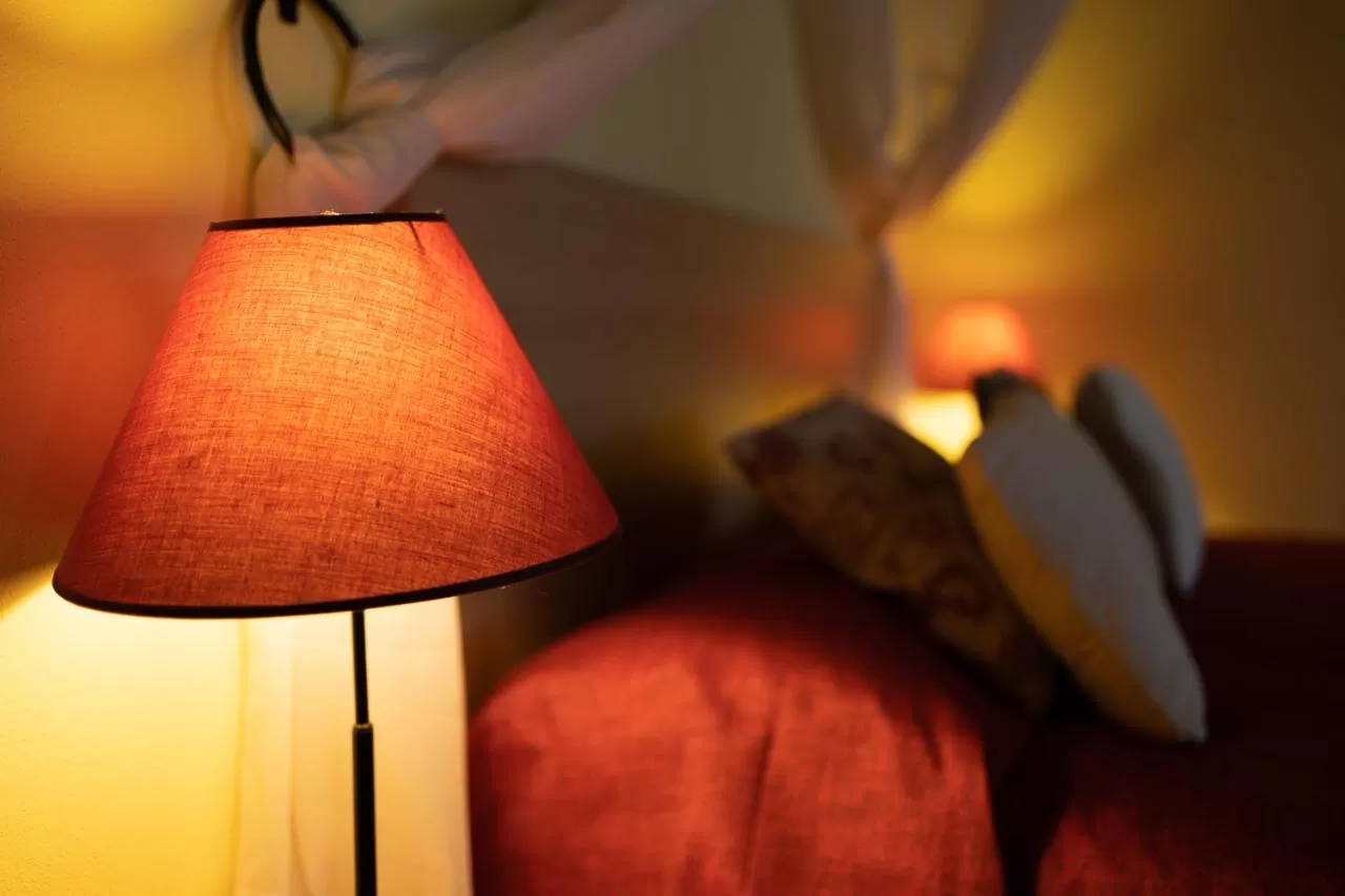 Decorative detail, Bed in La Valle B&B