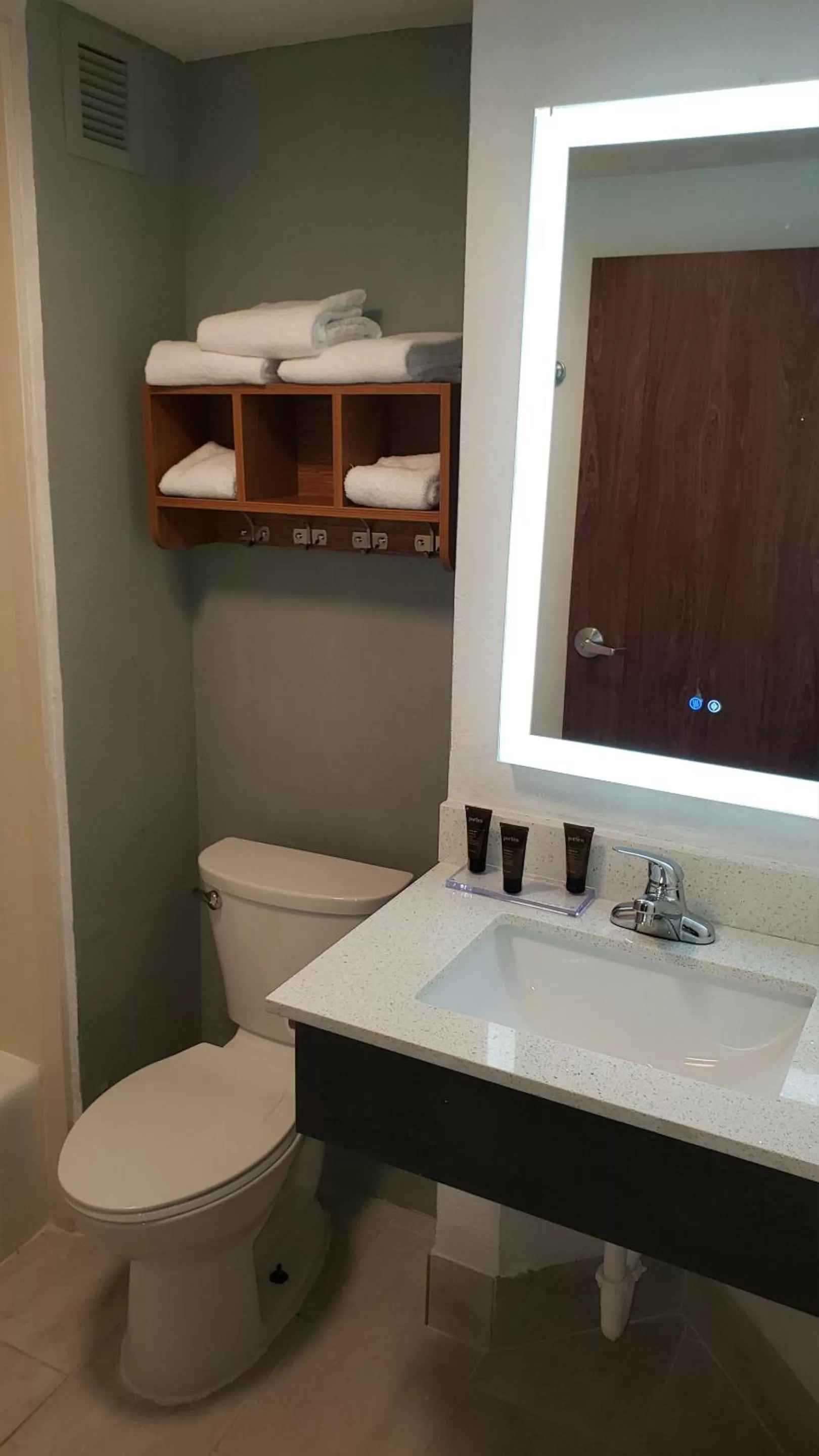 Bathroom in MainStay Suites Springfield IL