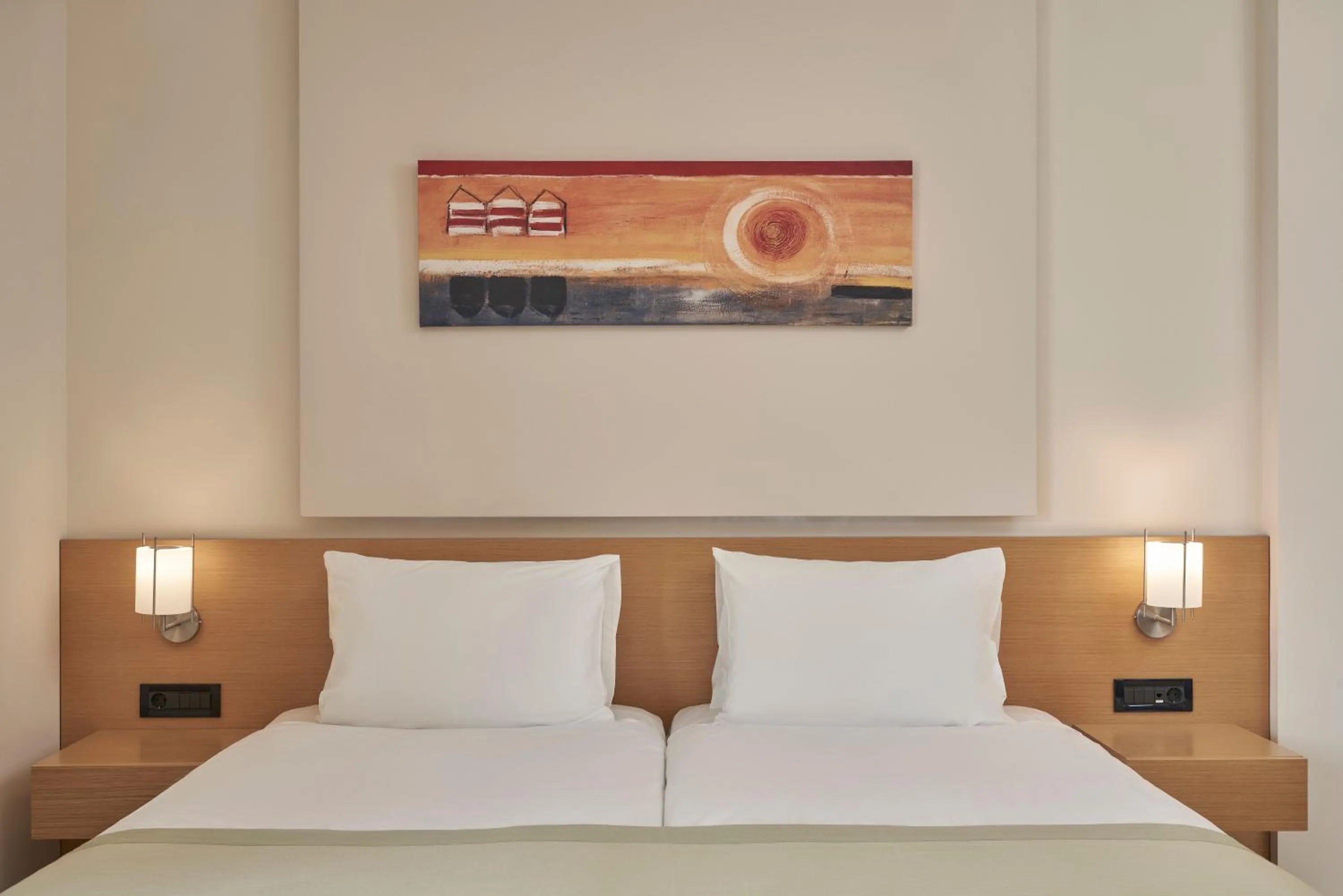 Bed in Atlantica Amalthia Beach Hotel - Adults Only