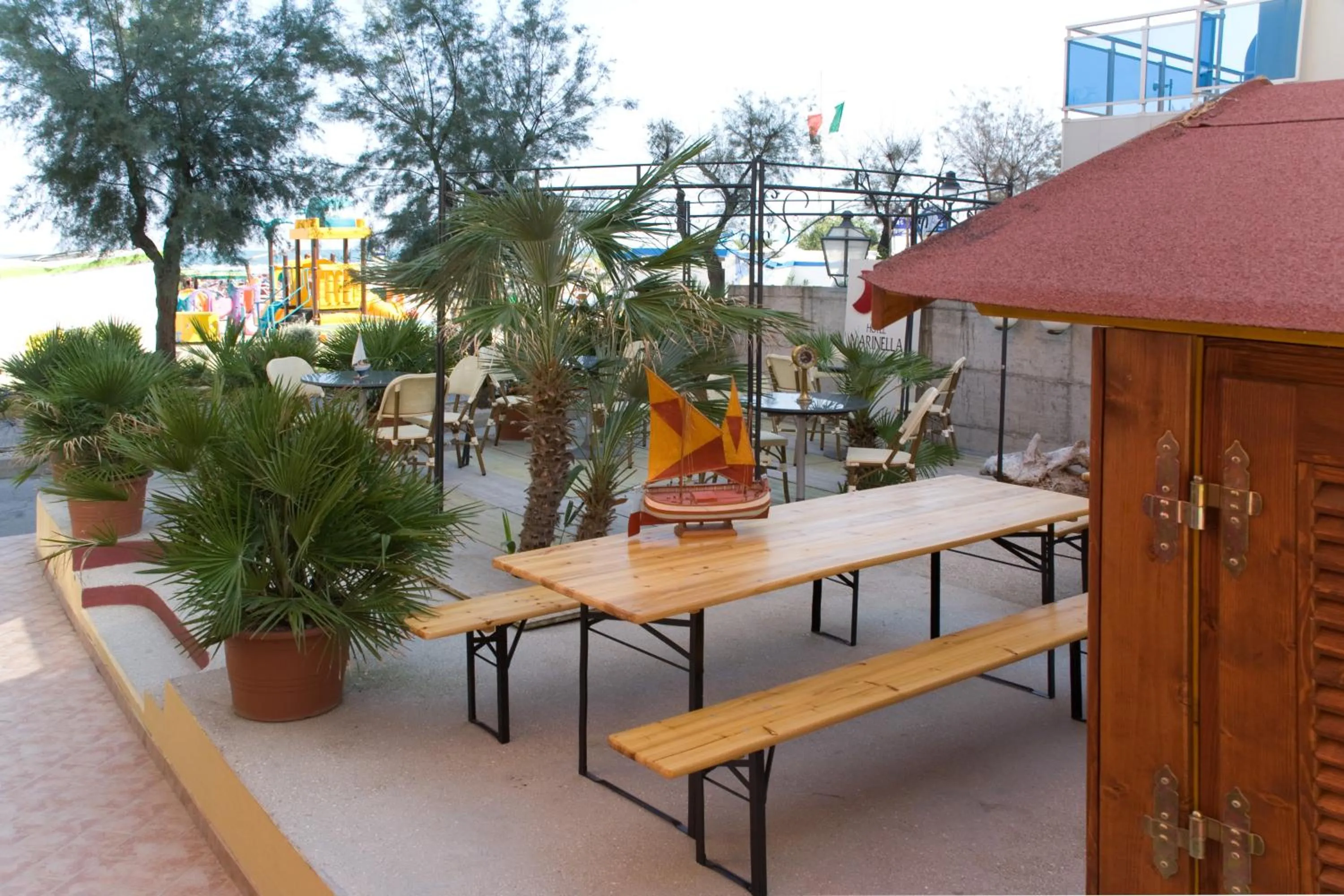 Balcony/Terrace in Hotel Resort Marinella