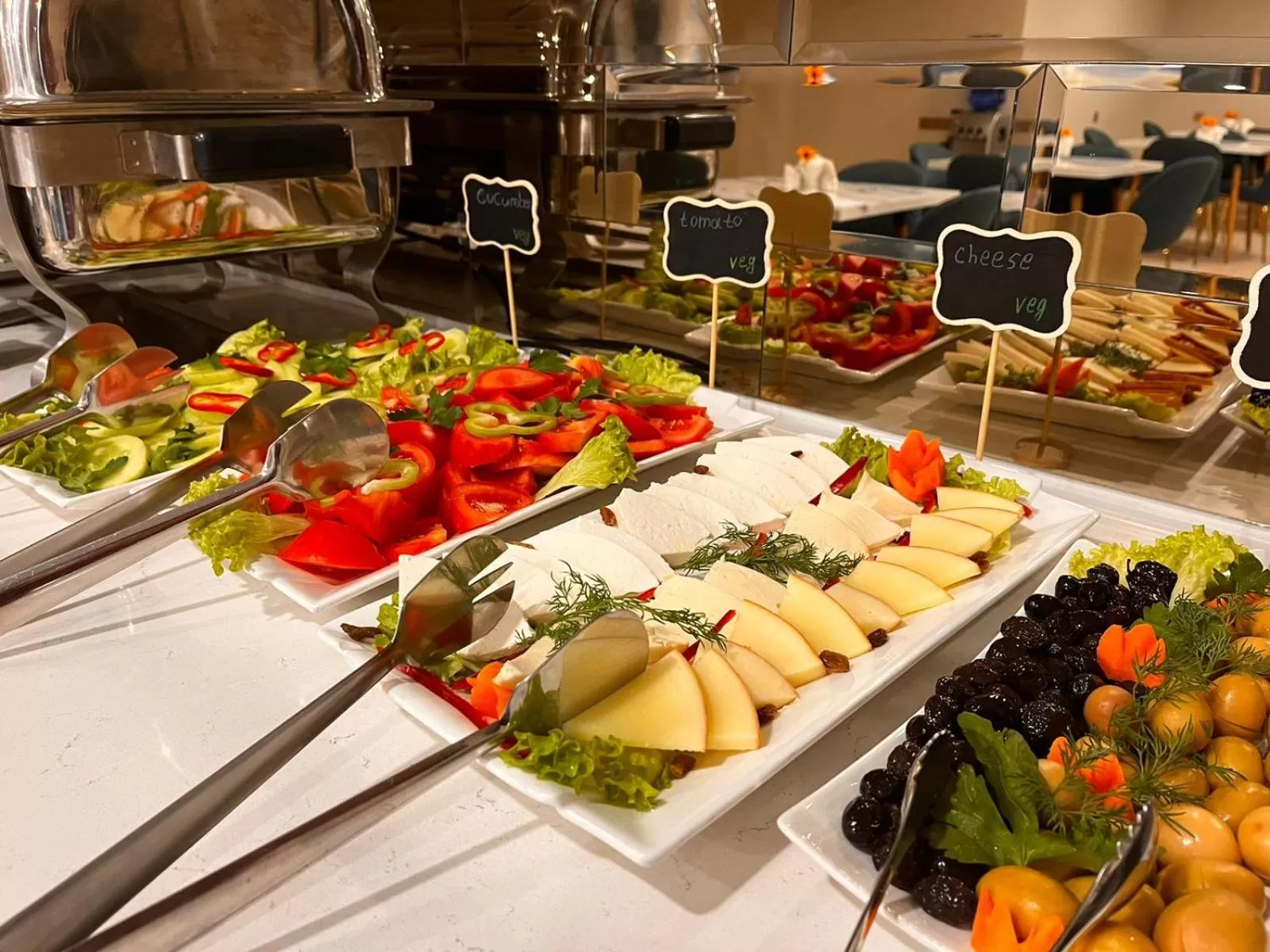 Buffet breakfast in Old Batumi Hotel