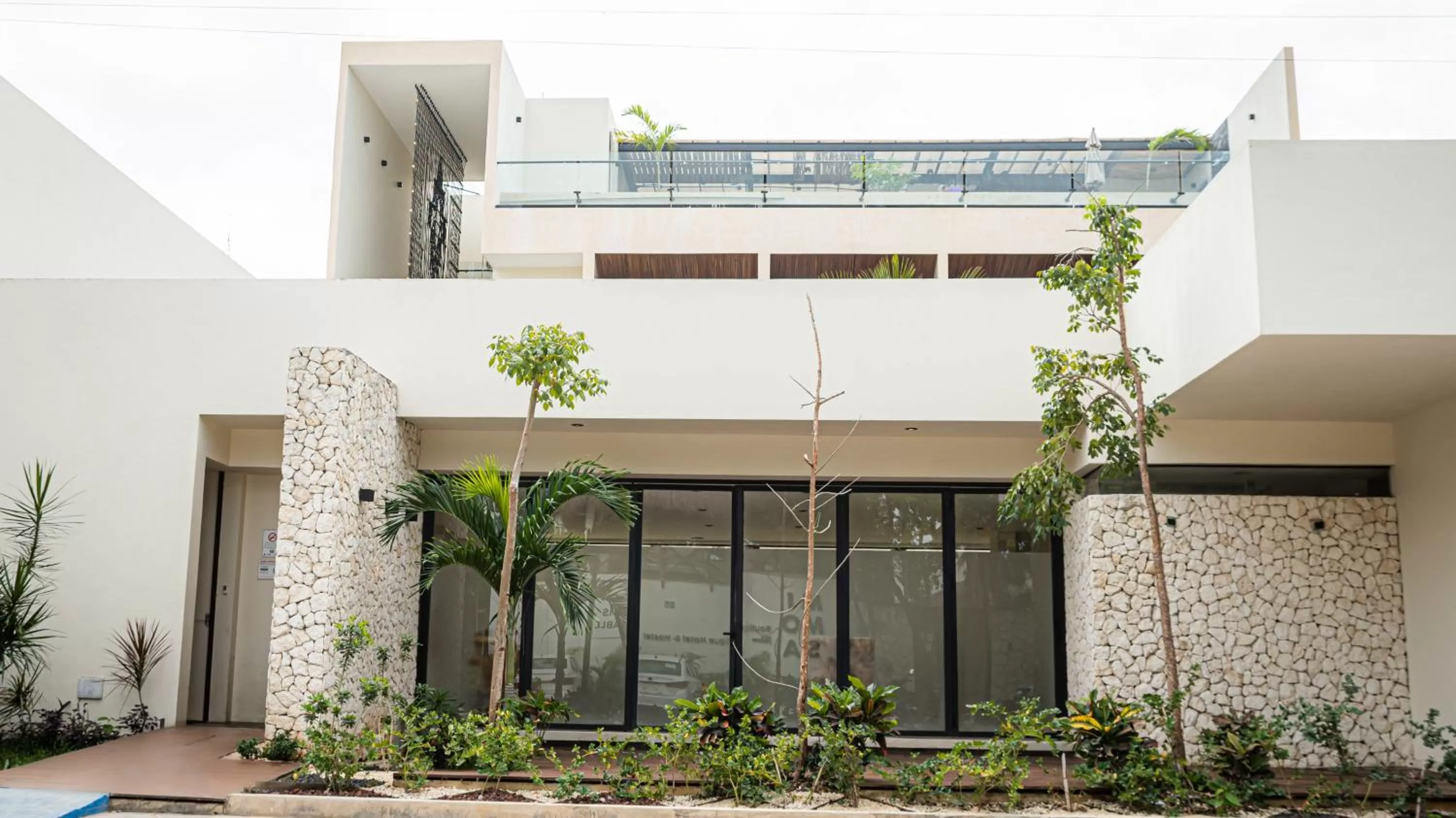 Property building in Moonshine Tulum Hotel & Hostel