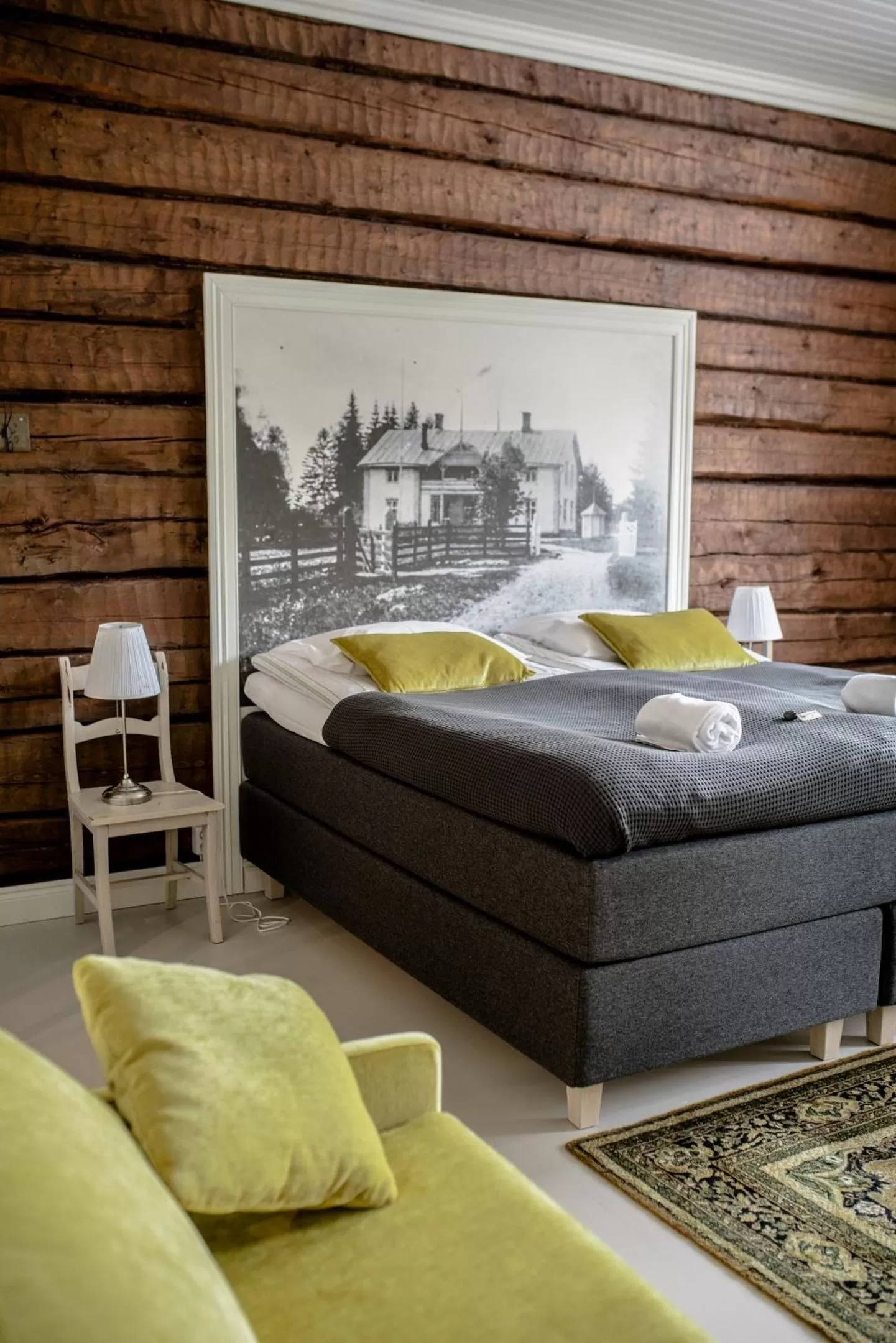 Bed in Vanha pappila Hetki Oy