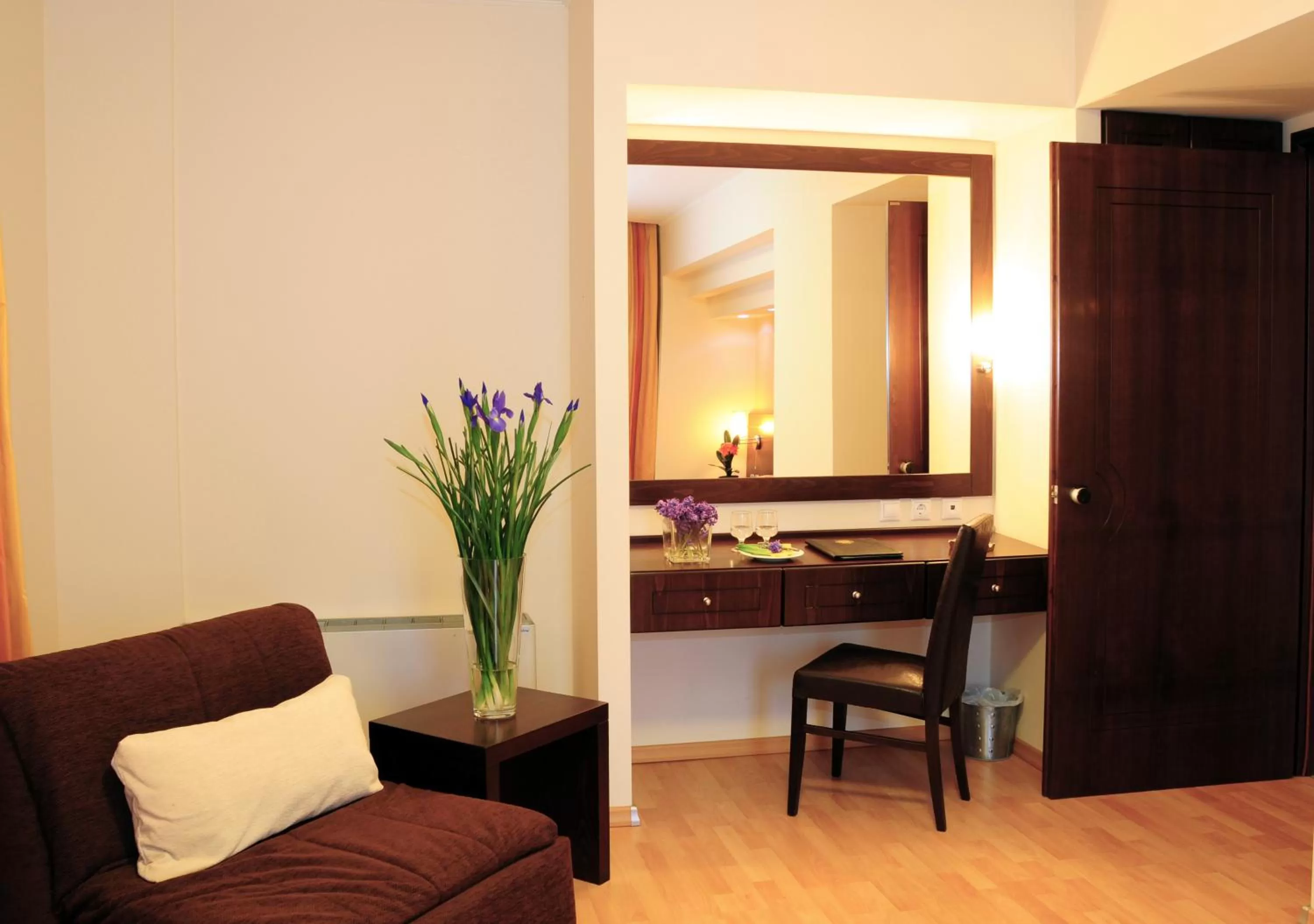 Bed in Flisvos Hotel Nafpaktos