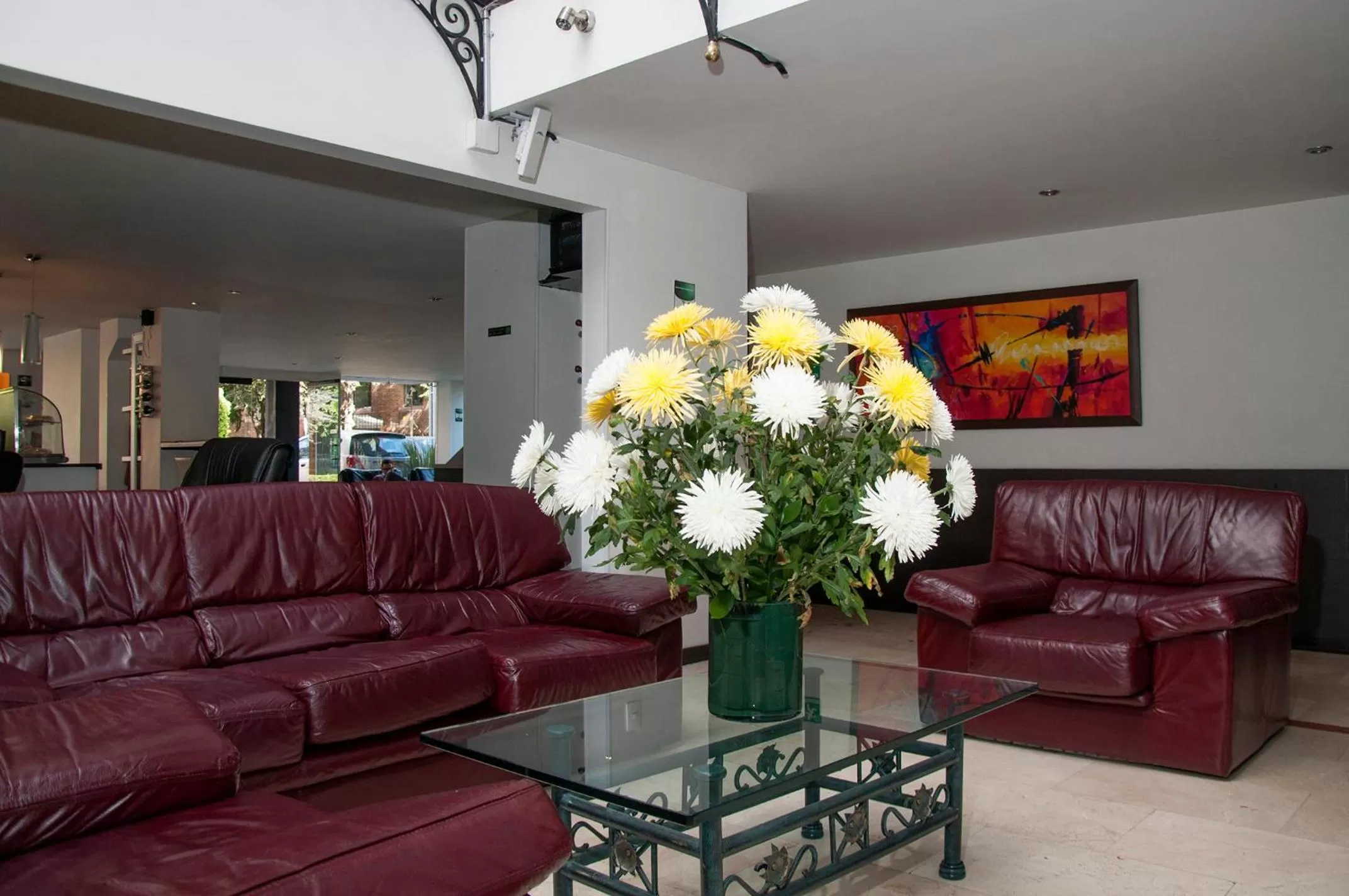 Decorative detail in Apartaestudios Los Andes