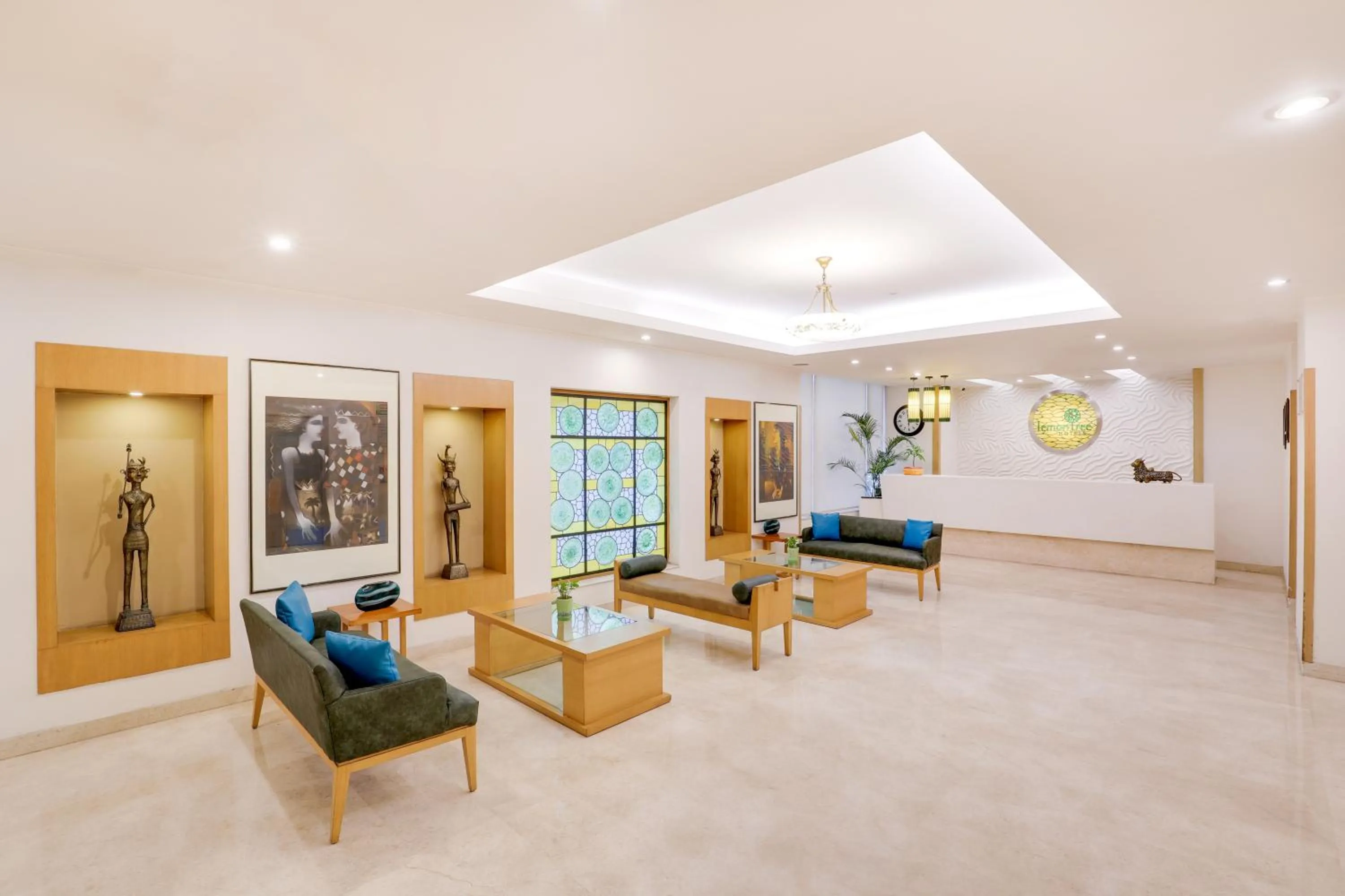 Lobby or reception in Lemon Tree Hotel Chandigarh
