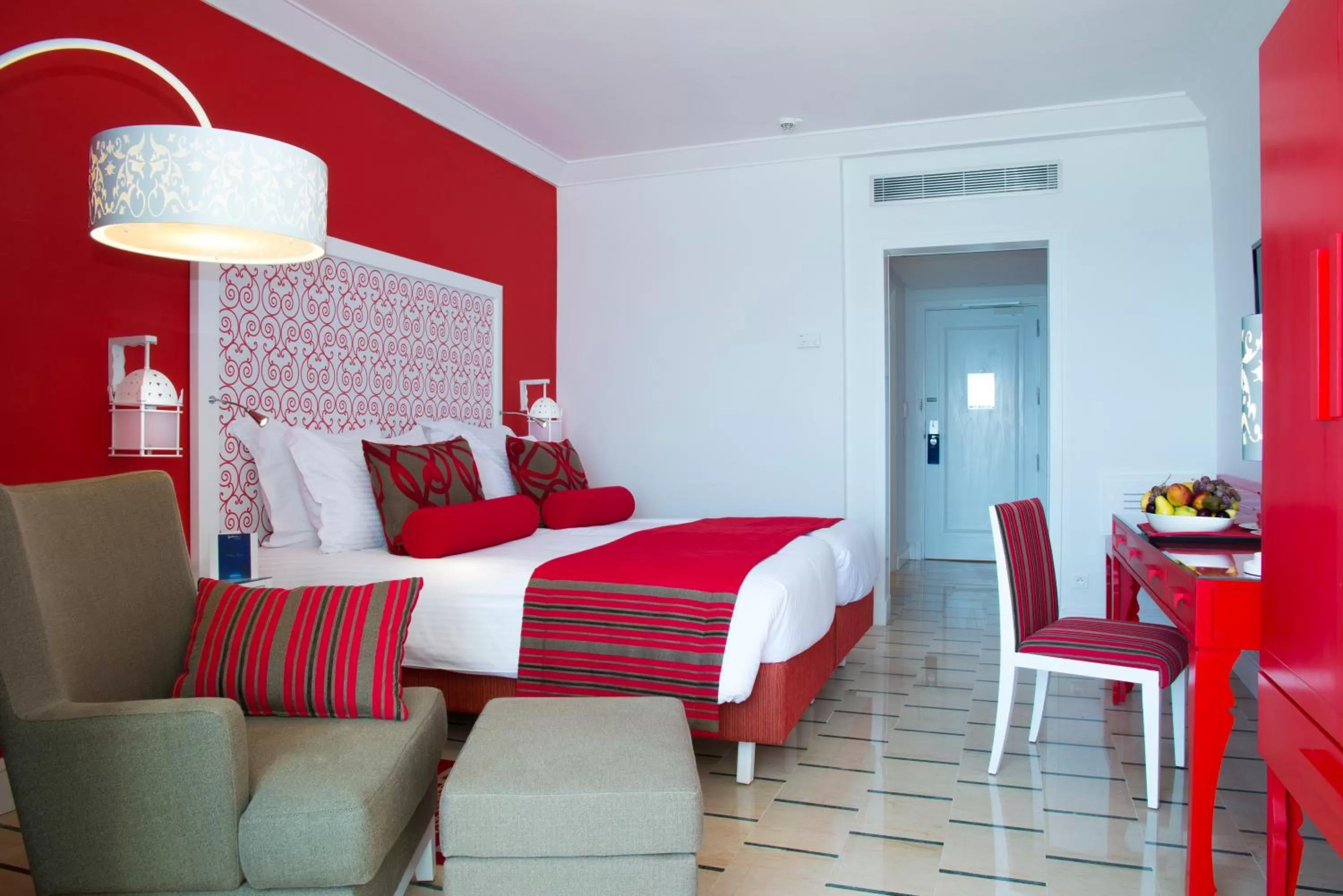 Photo of the whole room, Bed in Radisson Blu Resort & Thalasso Hammamet