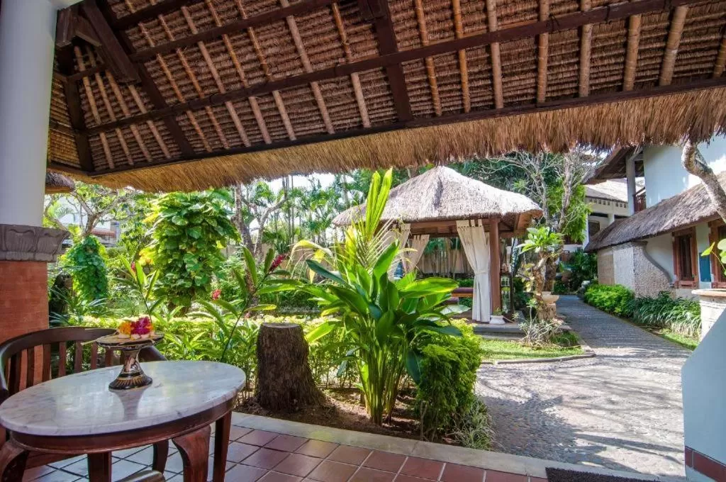 Patio in Sativa Sanur Cottages