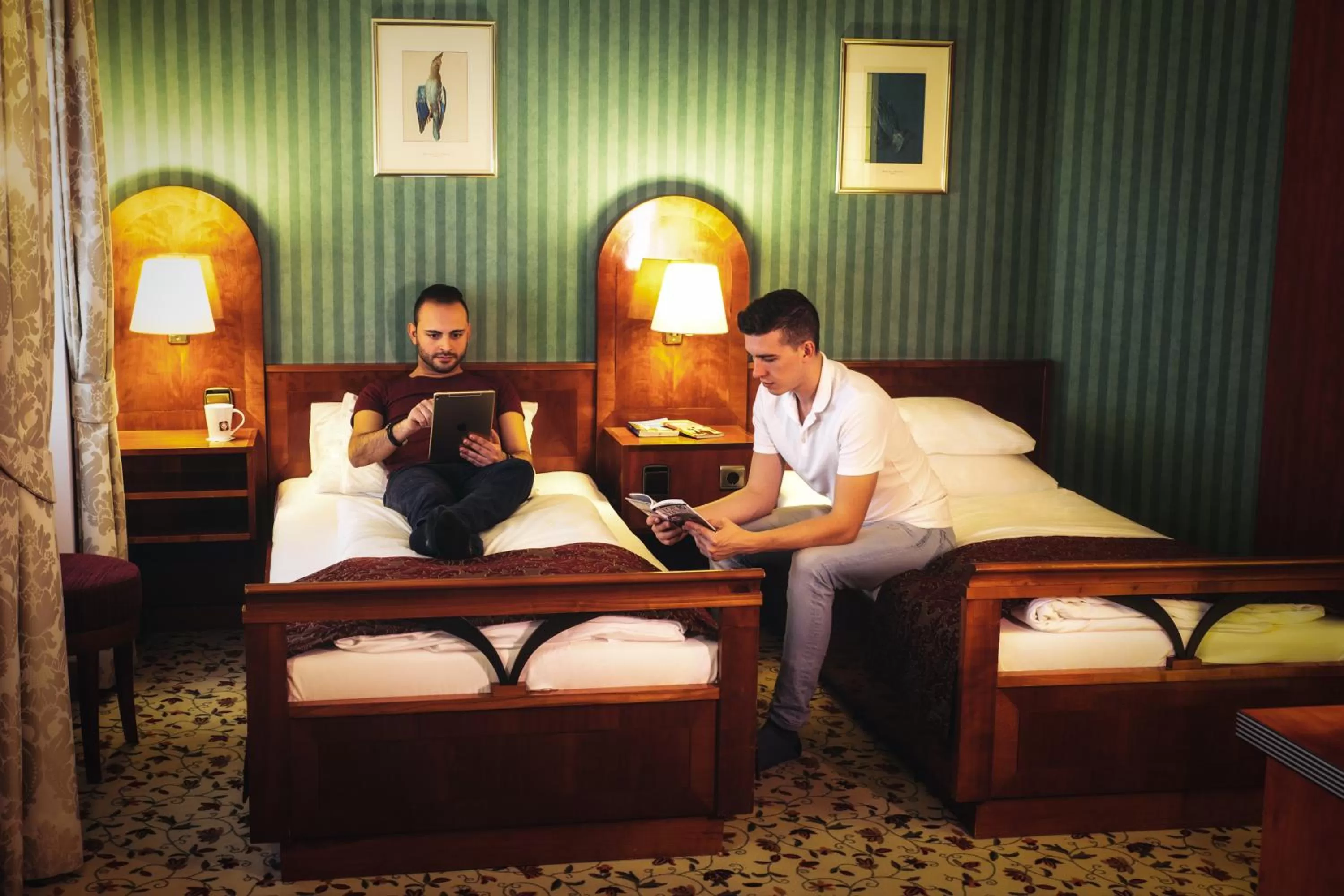 Staff, Bed in Mercure Grand Hotel Biedermeier Wien