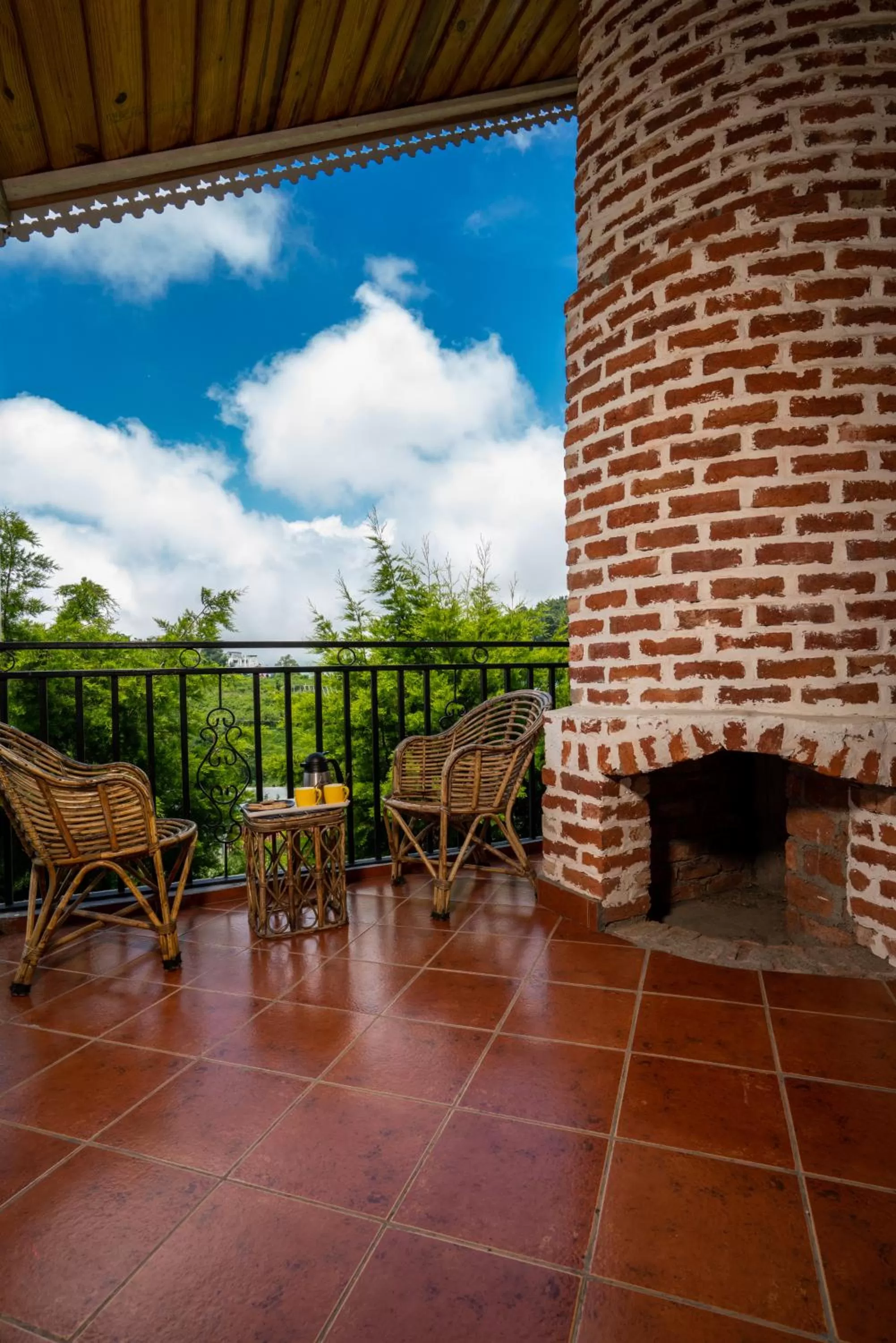 Balcony/Terrace in Cottages @ Village