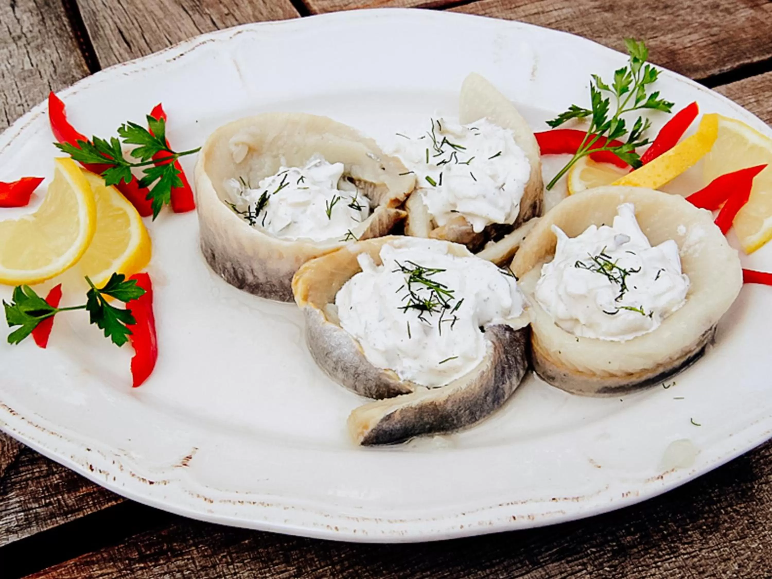 Food close-up in Oberża Złota Gęś
