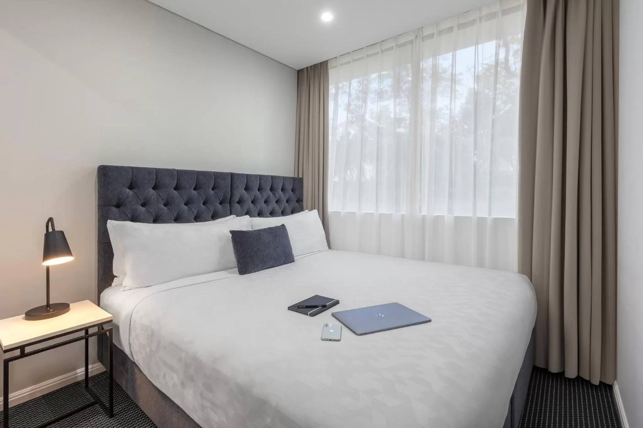 Bedroom, Bed in Meriton Suites North Ryde