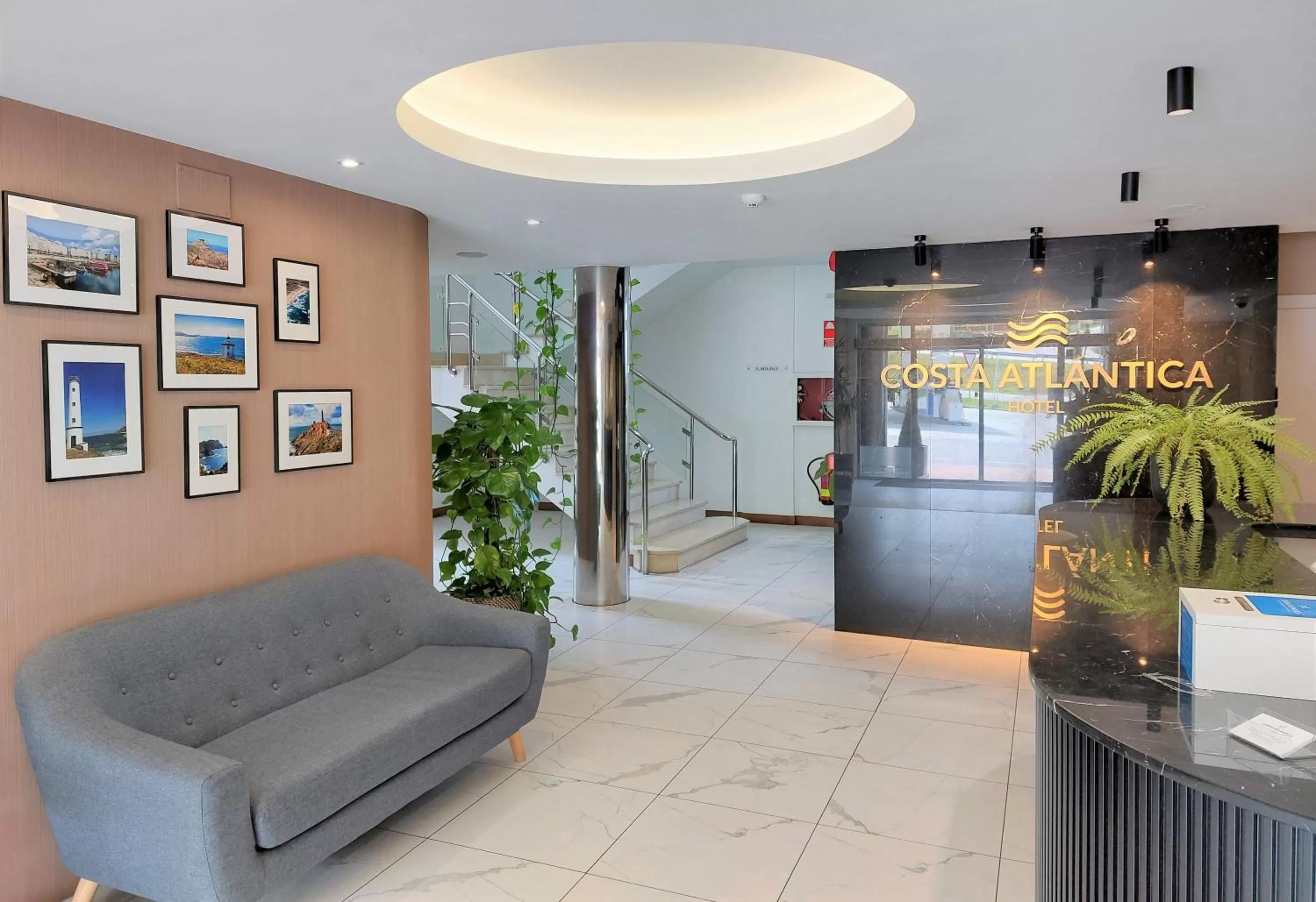 Lobby or reception in Hotel Costa Atlántica