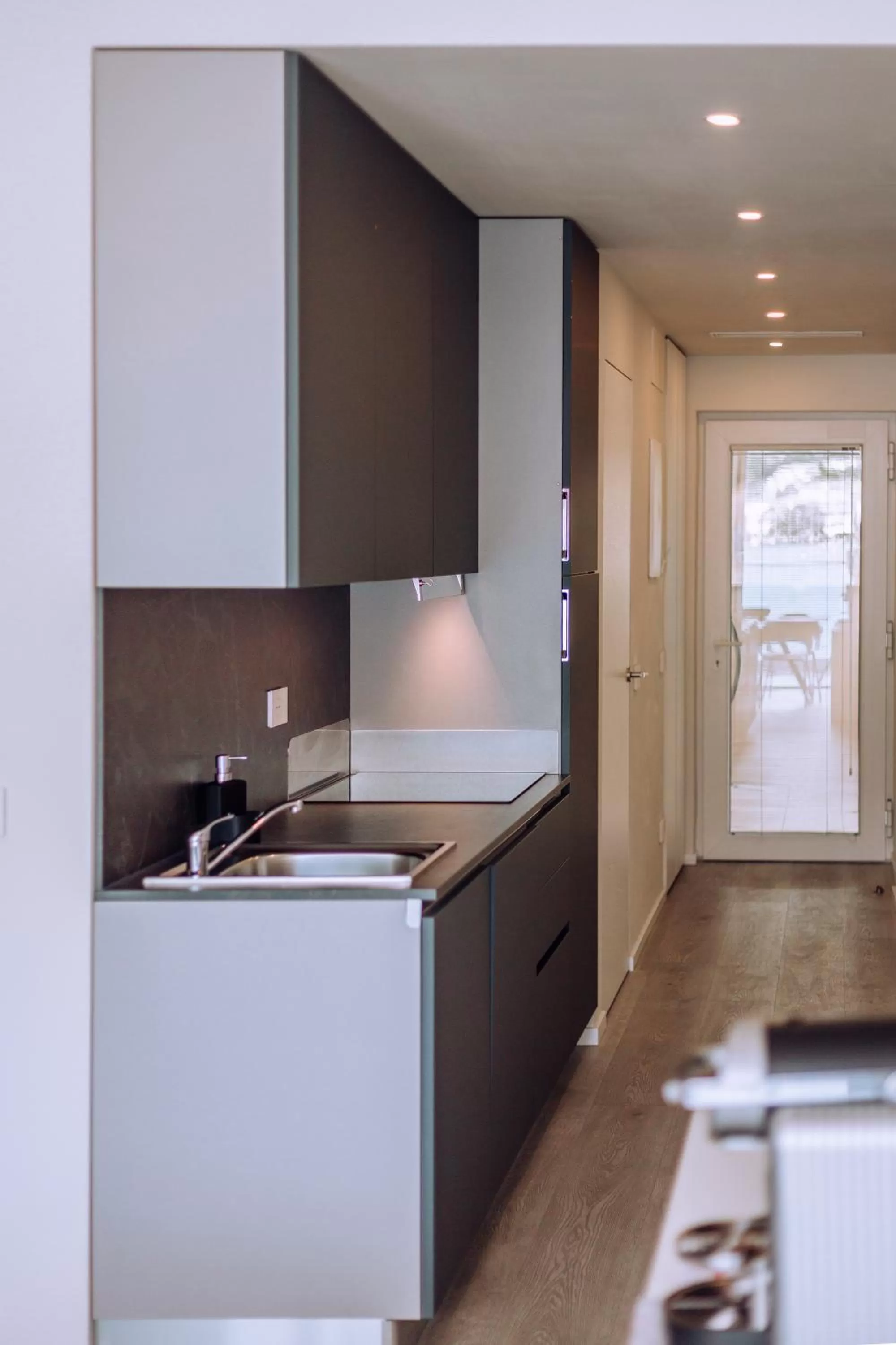 Kitchen or kitchenette in Ah Porticcioli Boutique Apartments
