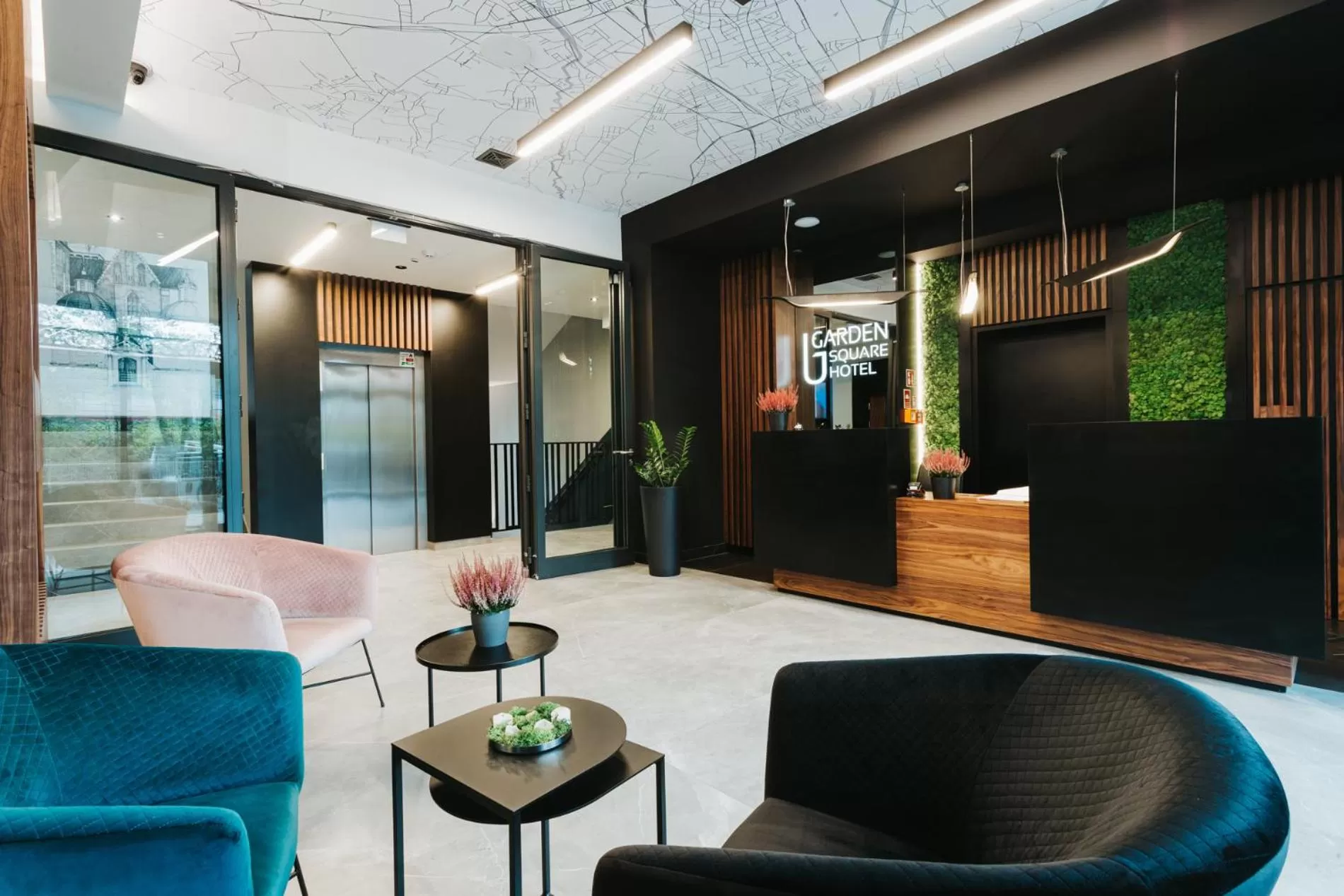 Lobby or reception in Focus Hotel Premium Kraków