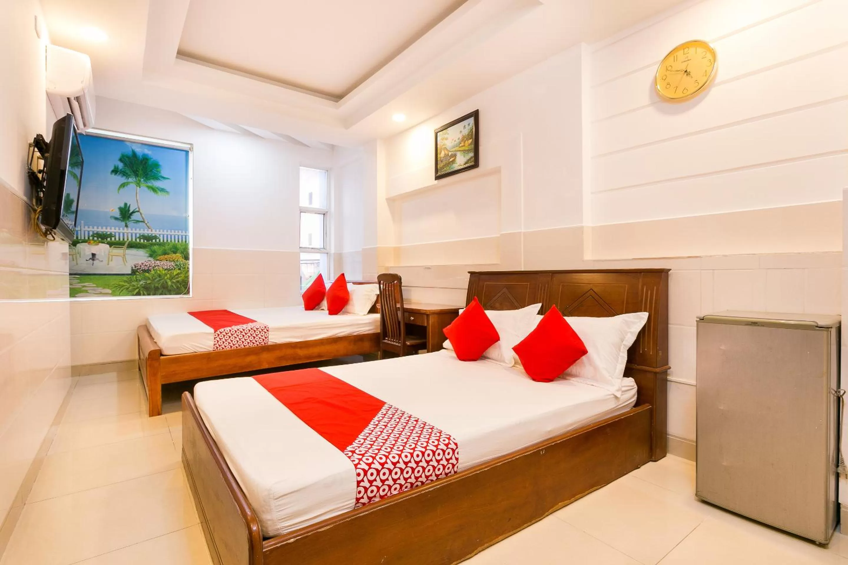 Bedroom, Bed in Song Xanh Hotel near SECC - FV