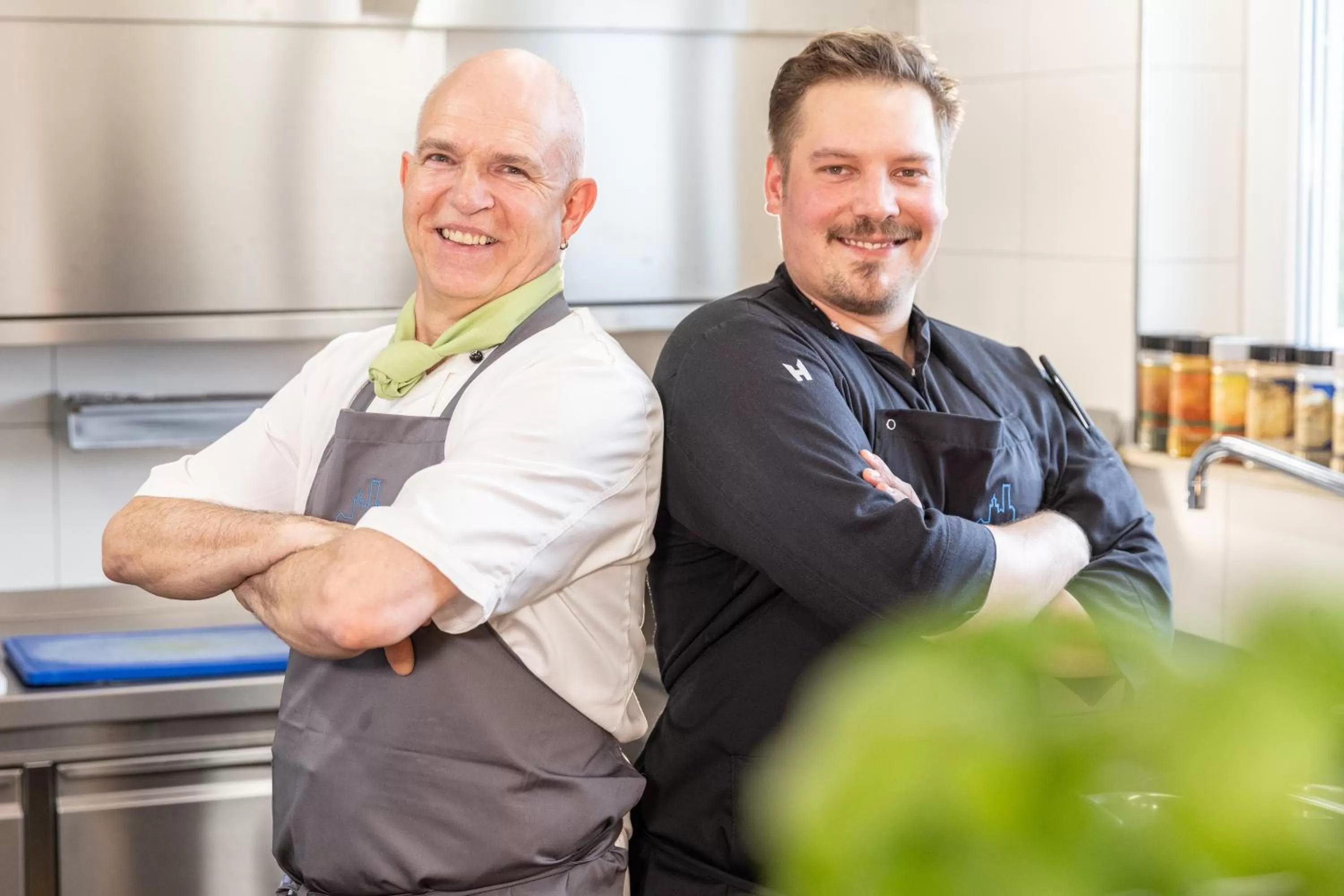 People in Hotel Restaurant Sennerbad