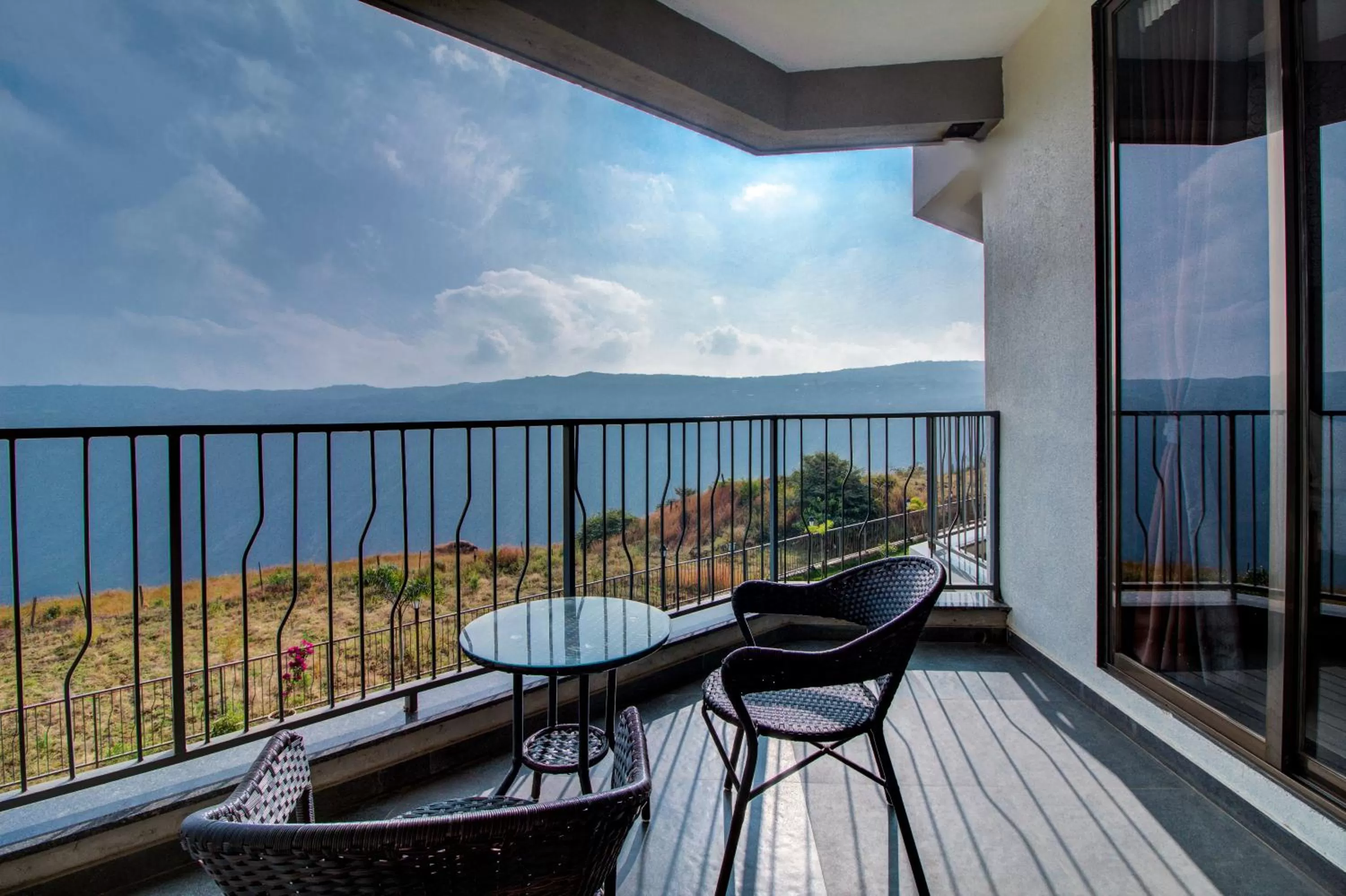 Balcony/Terrace in Mountain Breeze Resort, Mahabaleshwar