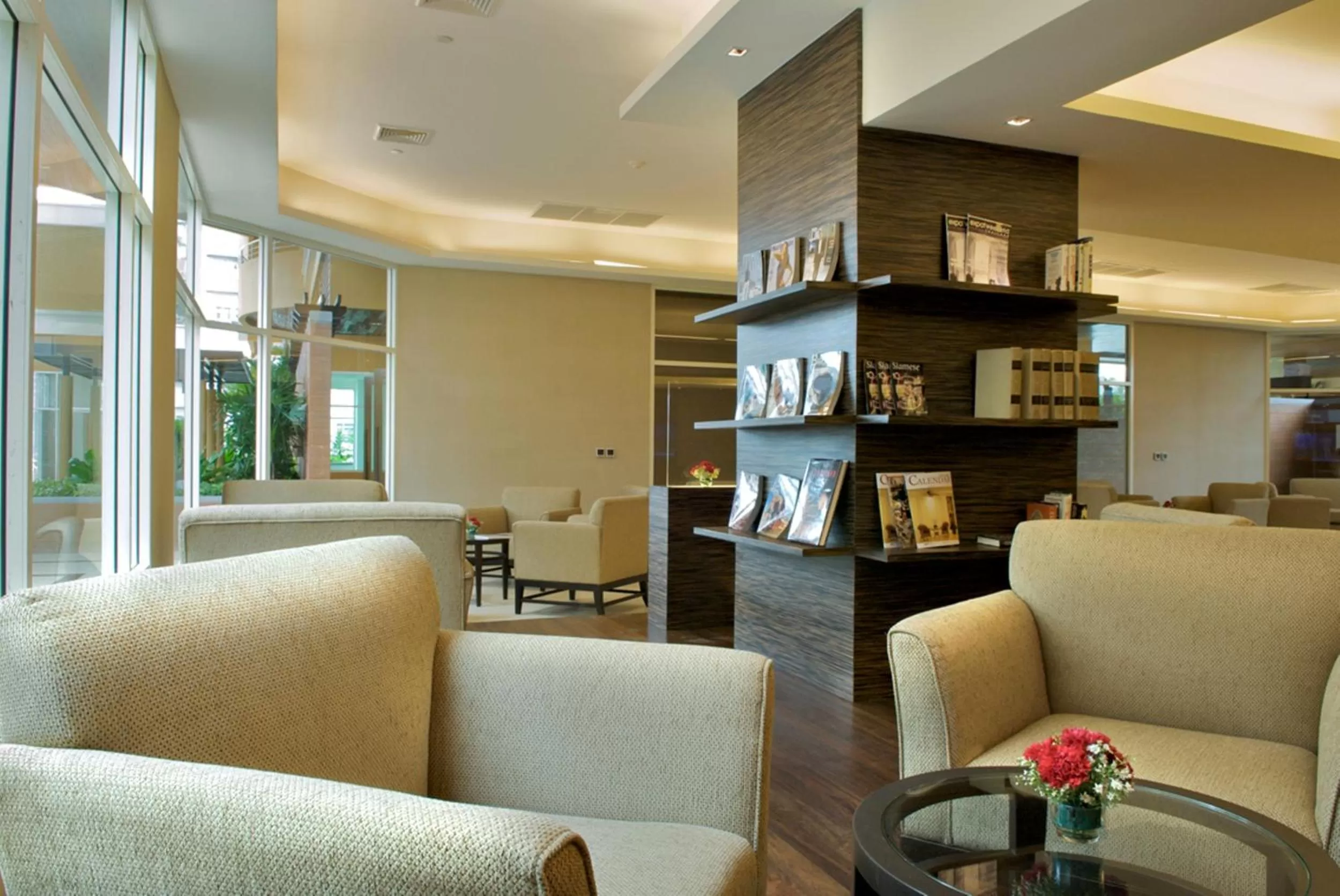 Library in The Narathiwas Hotel & Residence Sathorn Bangkok