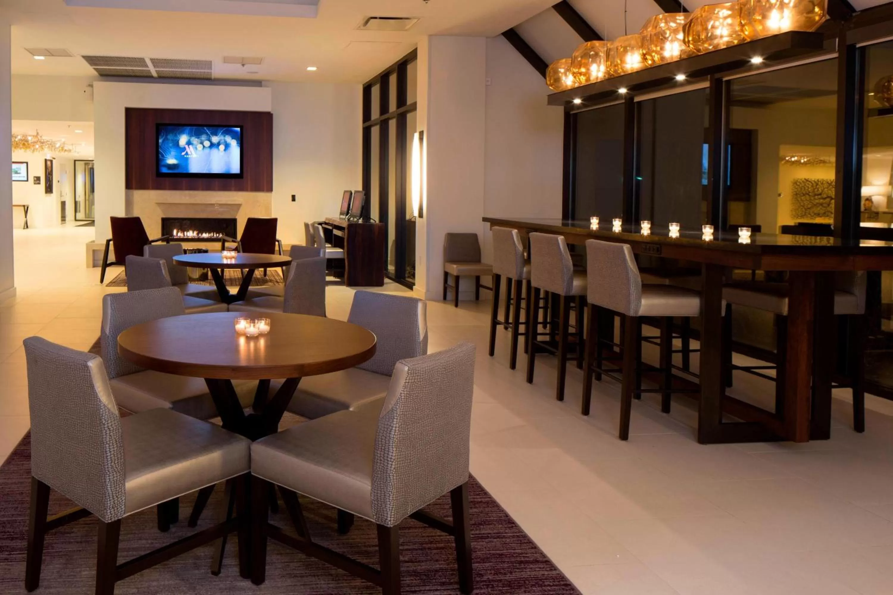 Lobby or reception in Hanover Marriott