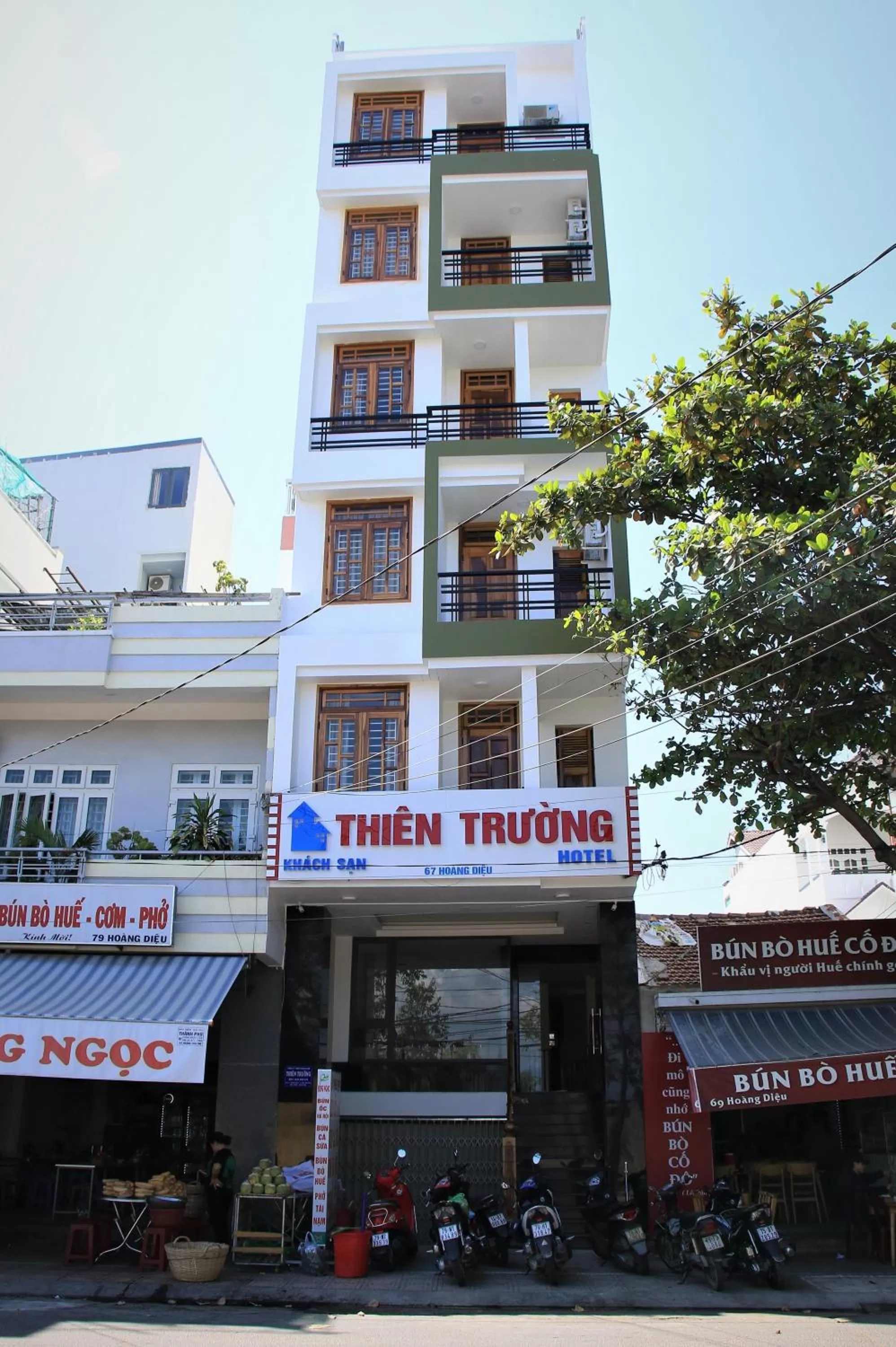 Facade/entrance in Thien Truong Hotel