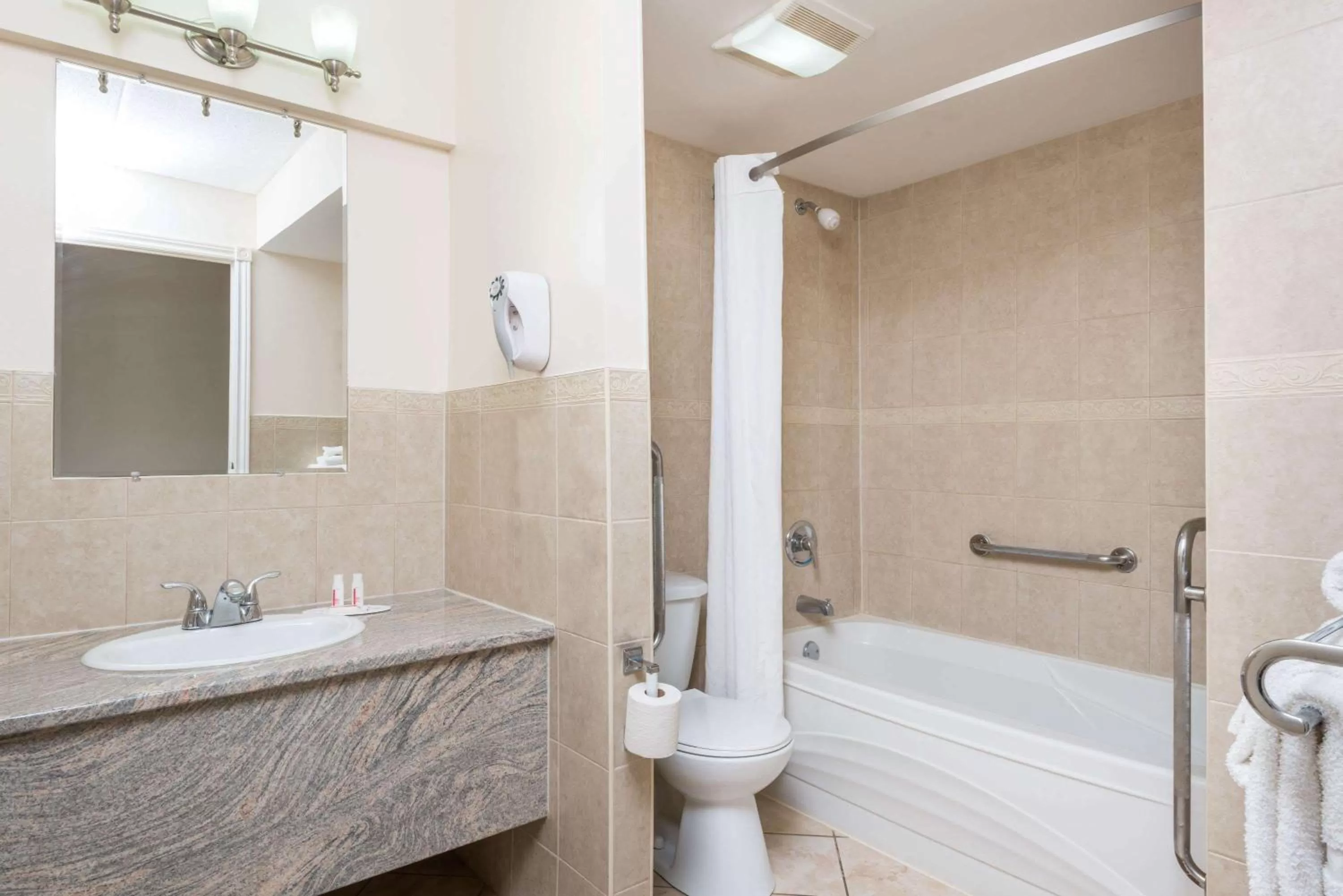 On site in Super 8 by Wyndham Cambridge/Kitchener/Waterloo Area