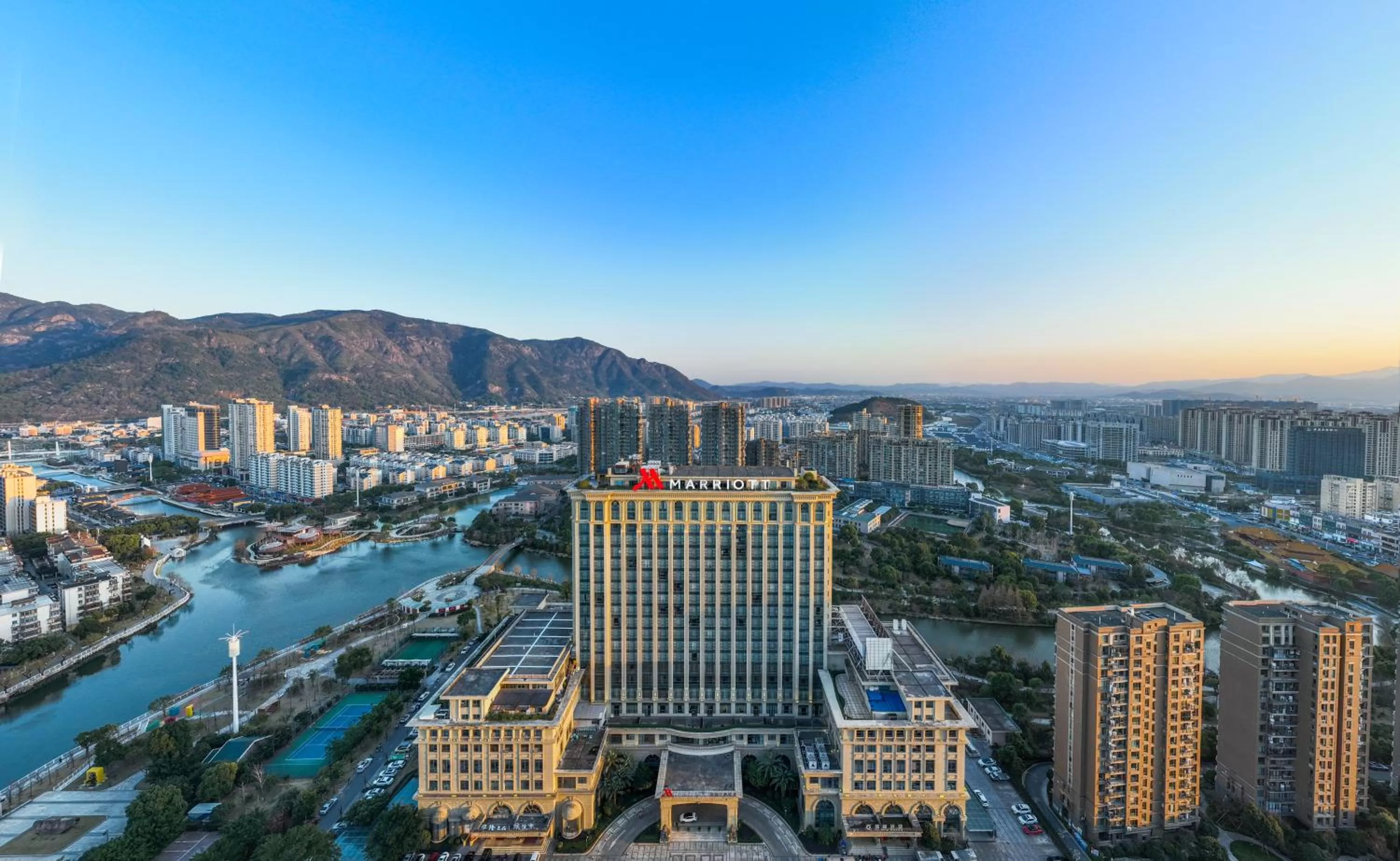 Property building in Zhejiang Taizhou Marriott Hotel