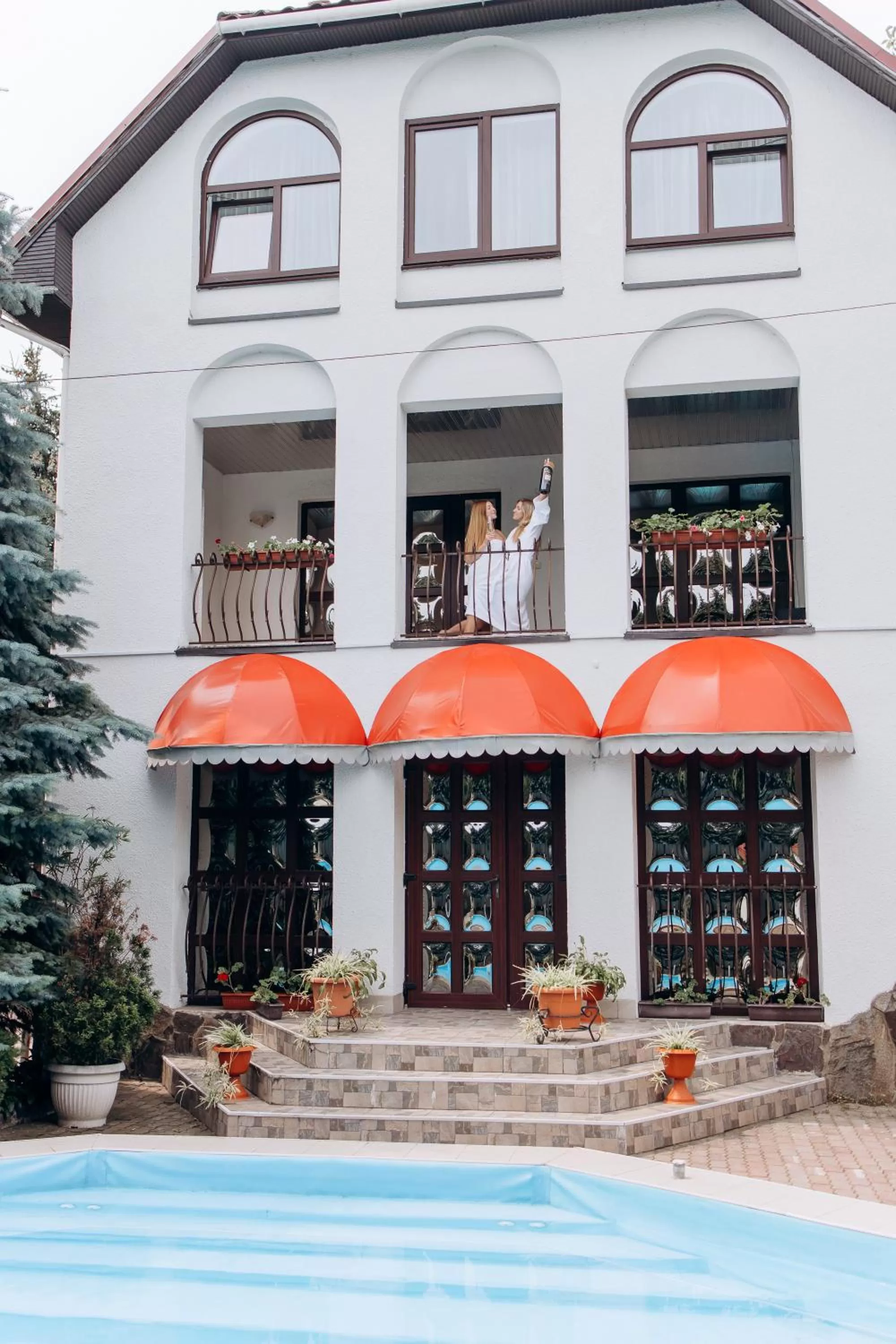 Property building in Eduard Hotel