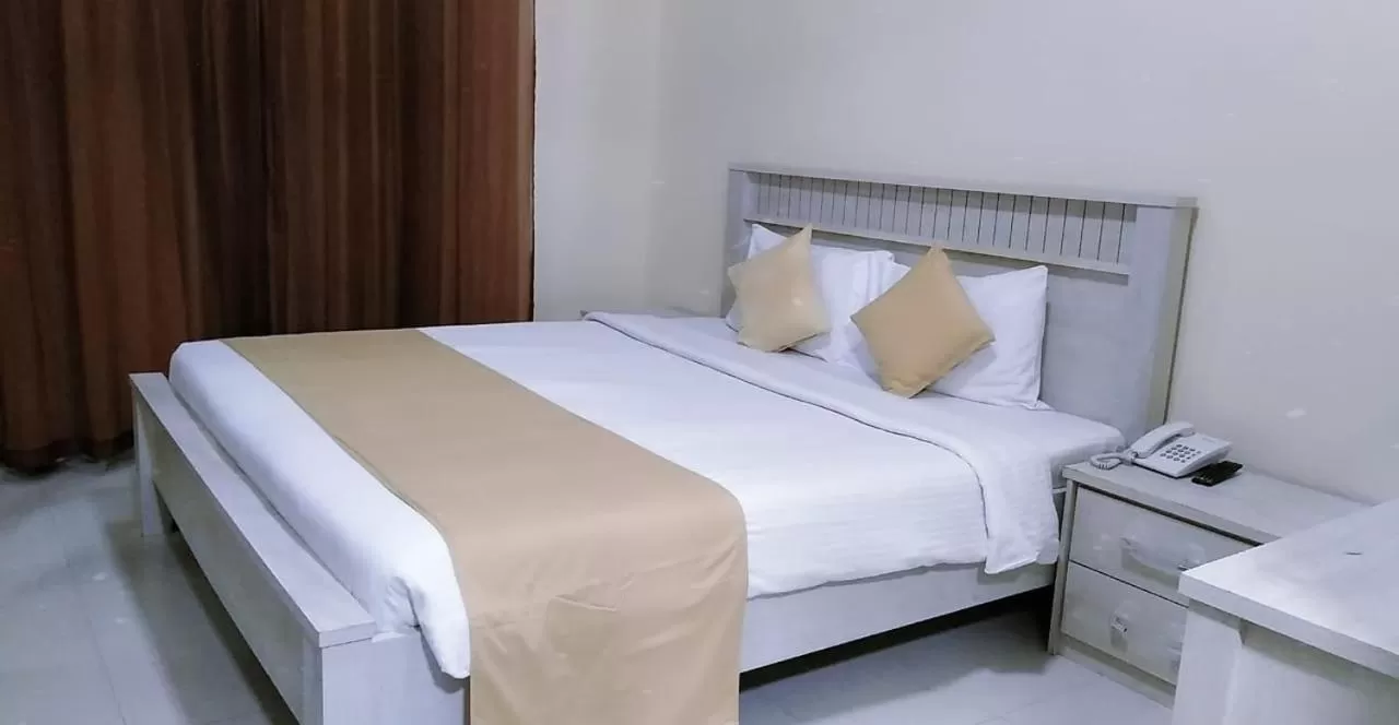 Bedroom, Bed in Al Khaleej Plaza Furnished Hotel Apartments